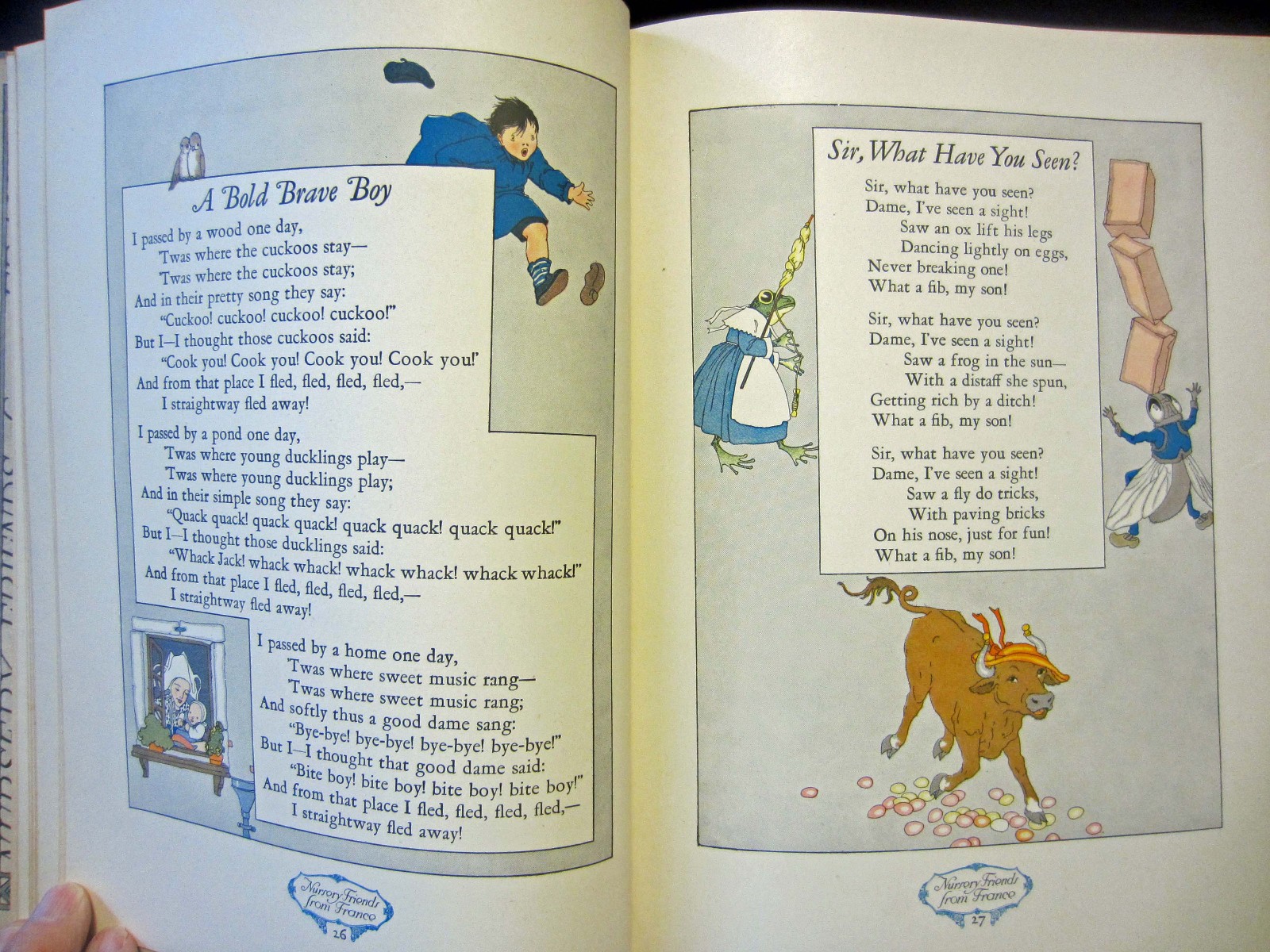 Vintage Nursery Friends From France – My Travelship Hardcover 1927