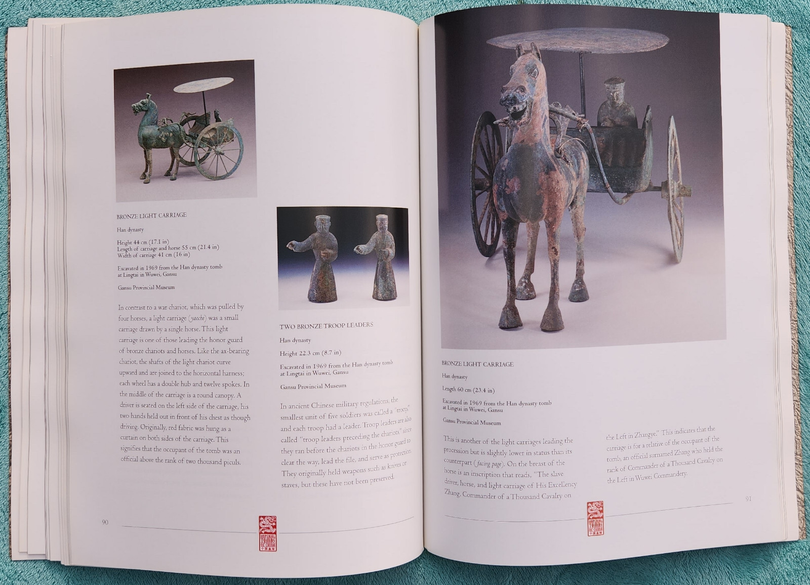 Imperial Tombs of China 1995 Trade Paperback 168 Pages – Orlando Museum Of Art