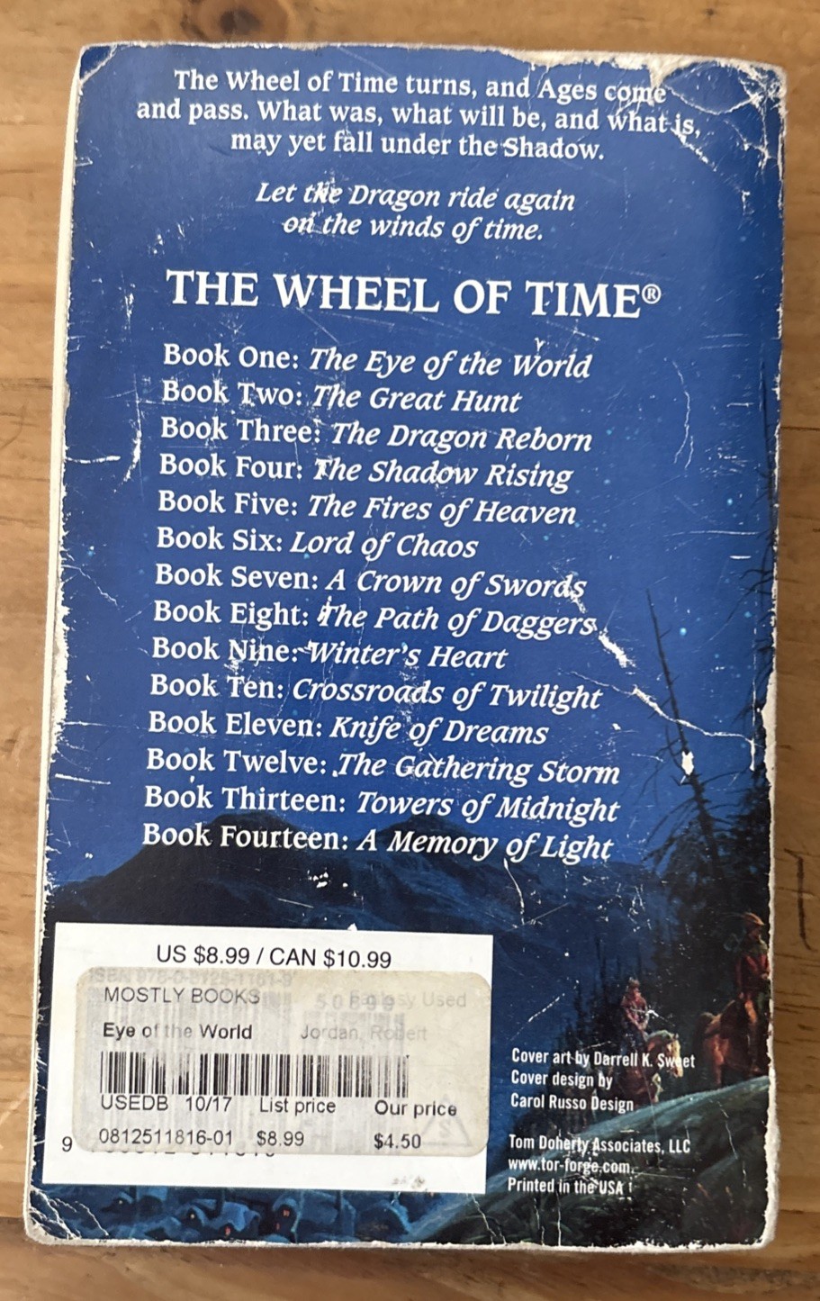 Wheel of Time Robert Jordan Books 1 & 2