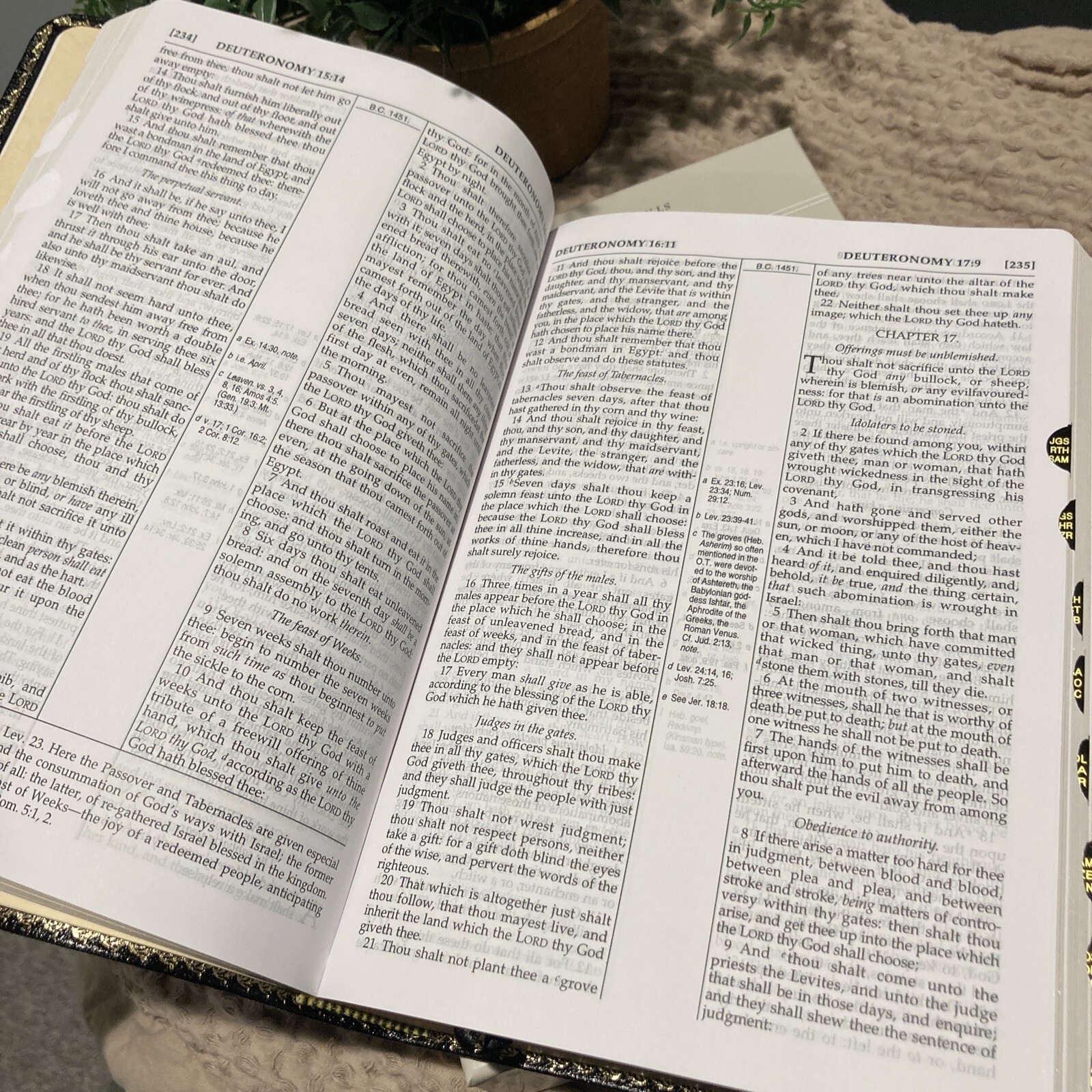 Genuine Leather KJV Old Scofield Study Bible INDEXED 1917 notes Standard edition