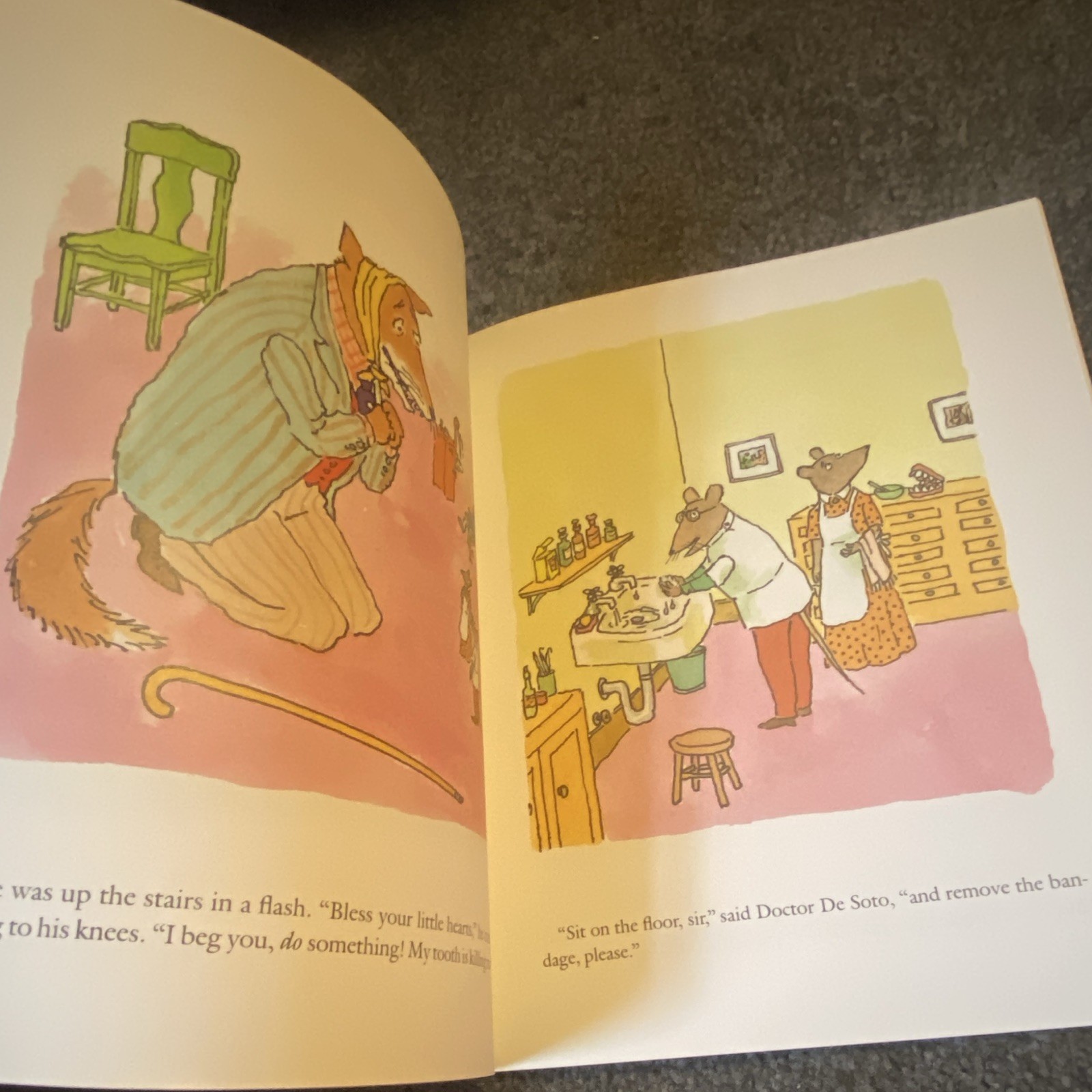 Doctor De Soto William Steig 2010 Trade PB Picture Book Square Fish Newbery