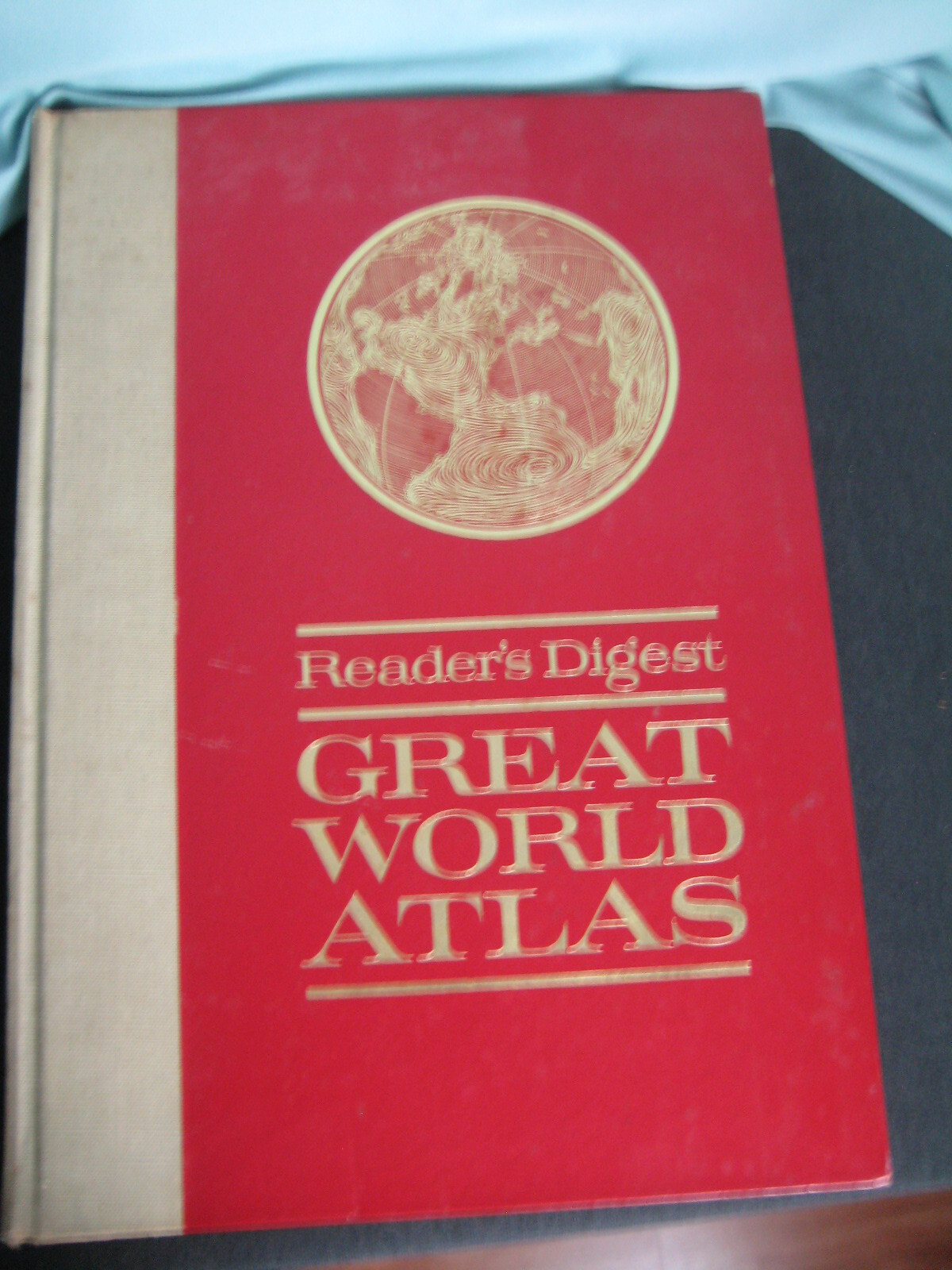 Readers Digest Great World Atlas 1963 First Edition Large Format 232 pages
