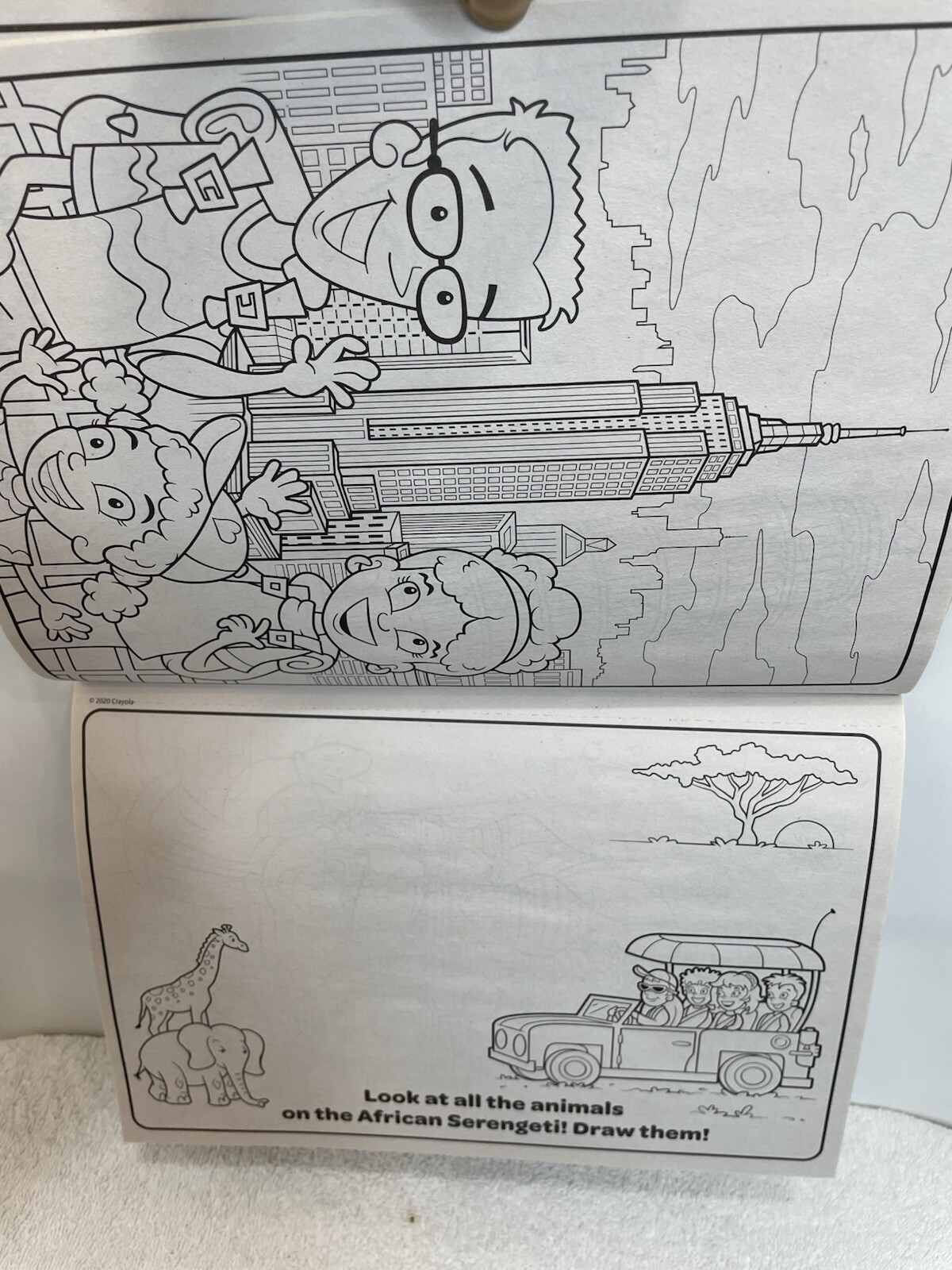 Lot Of 2Crayola Colors of the World Coloring & Activity Book for Kids – 48 pages