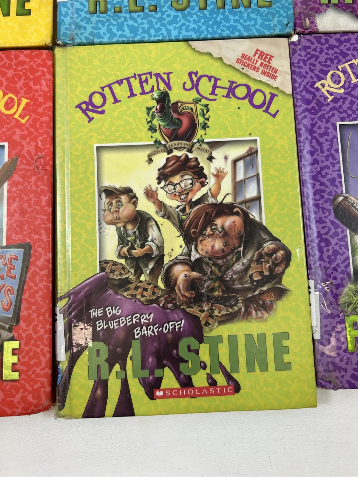 Lot of 6 – Rotten School Books (Variety Hardcover) NO DUPLICATES