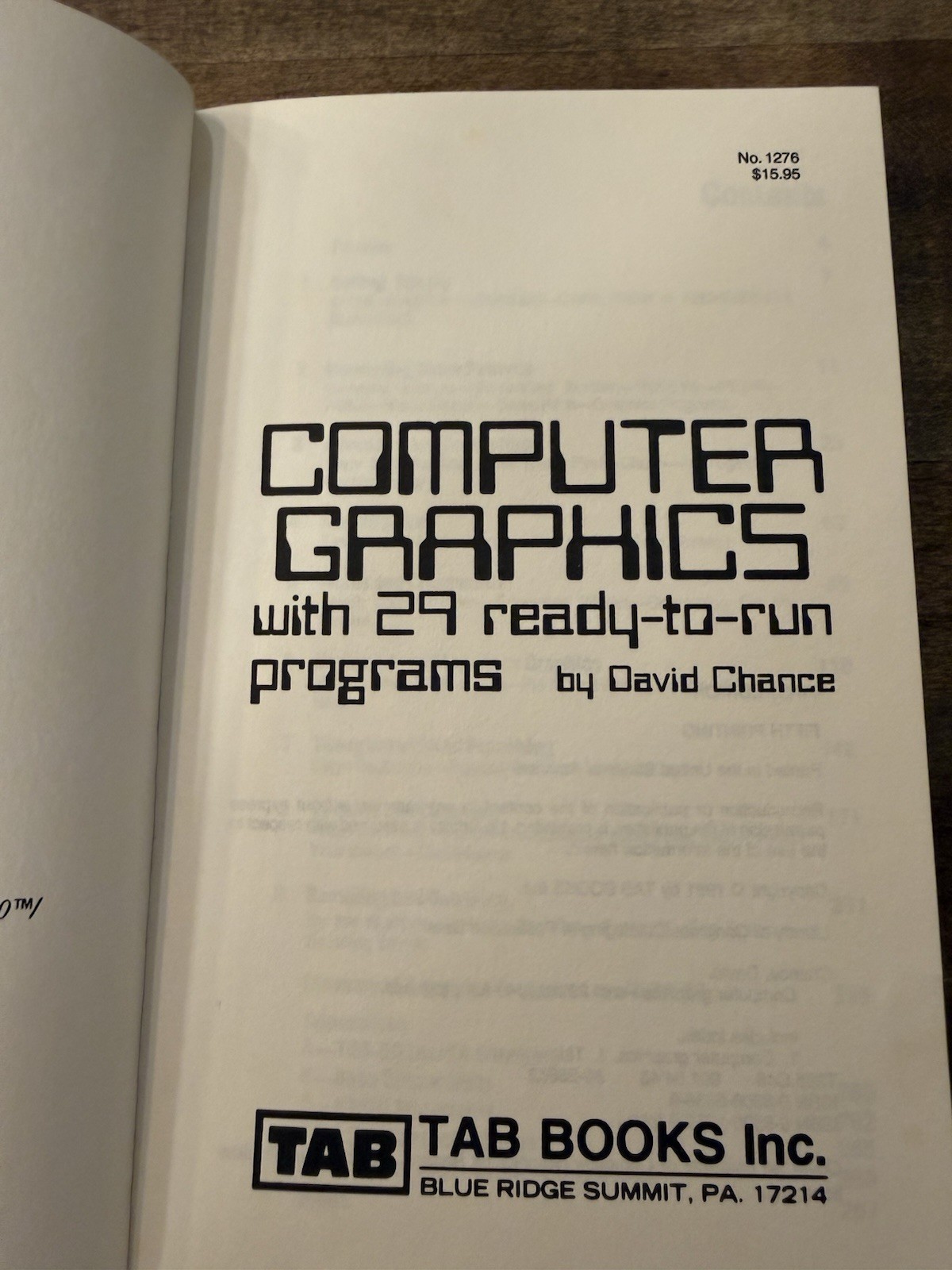 Lot Of 5 TAB Computer Books PASCALN BASIC GRAPHICS MICROPROCESSOR PROGRAMS