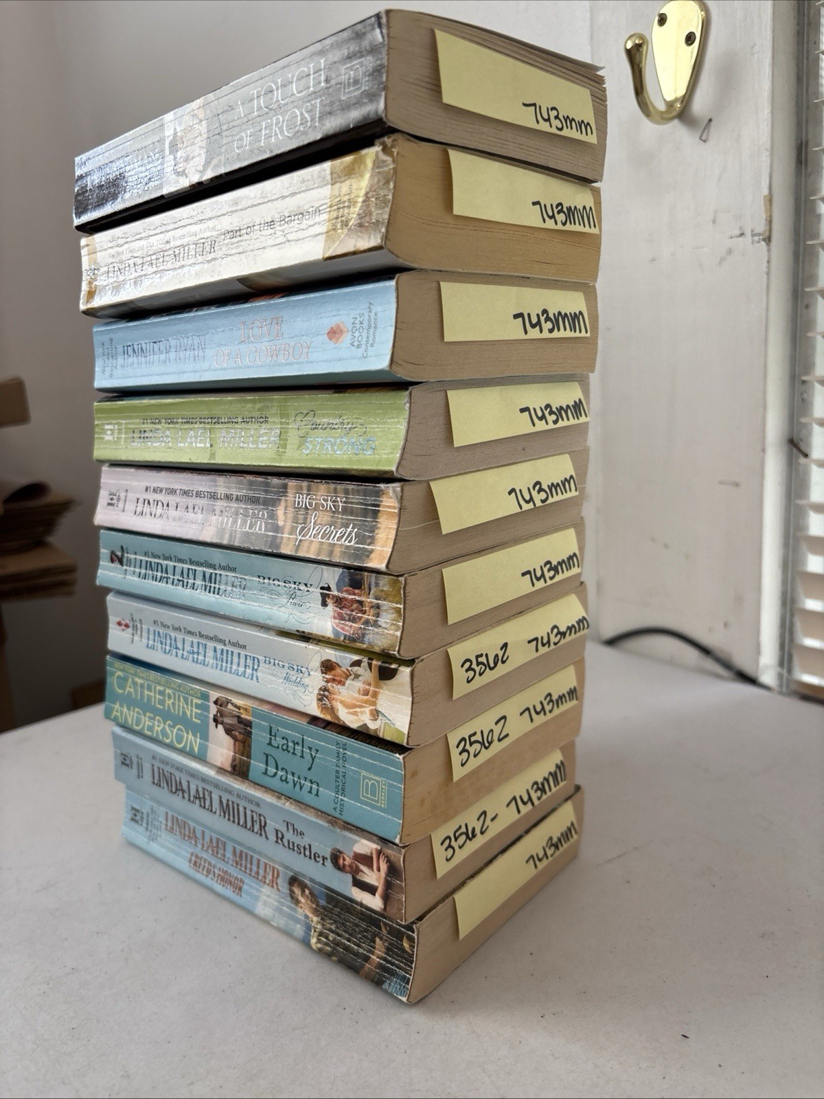 Lot of 10 – Western Romance – Mixed Authors – Paperback – Free Shipping