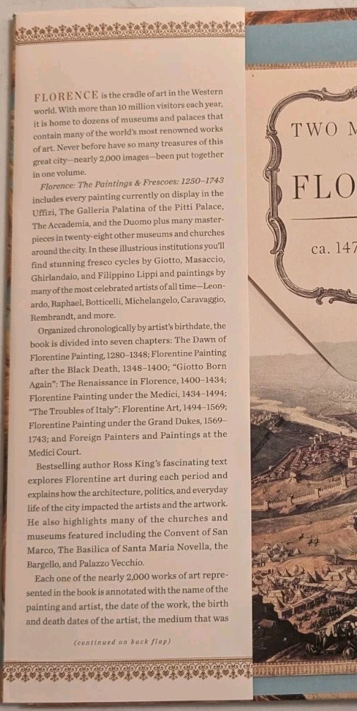 Florence: The Paintings & Frescoes, 1250-1743
