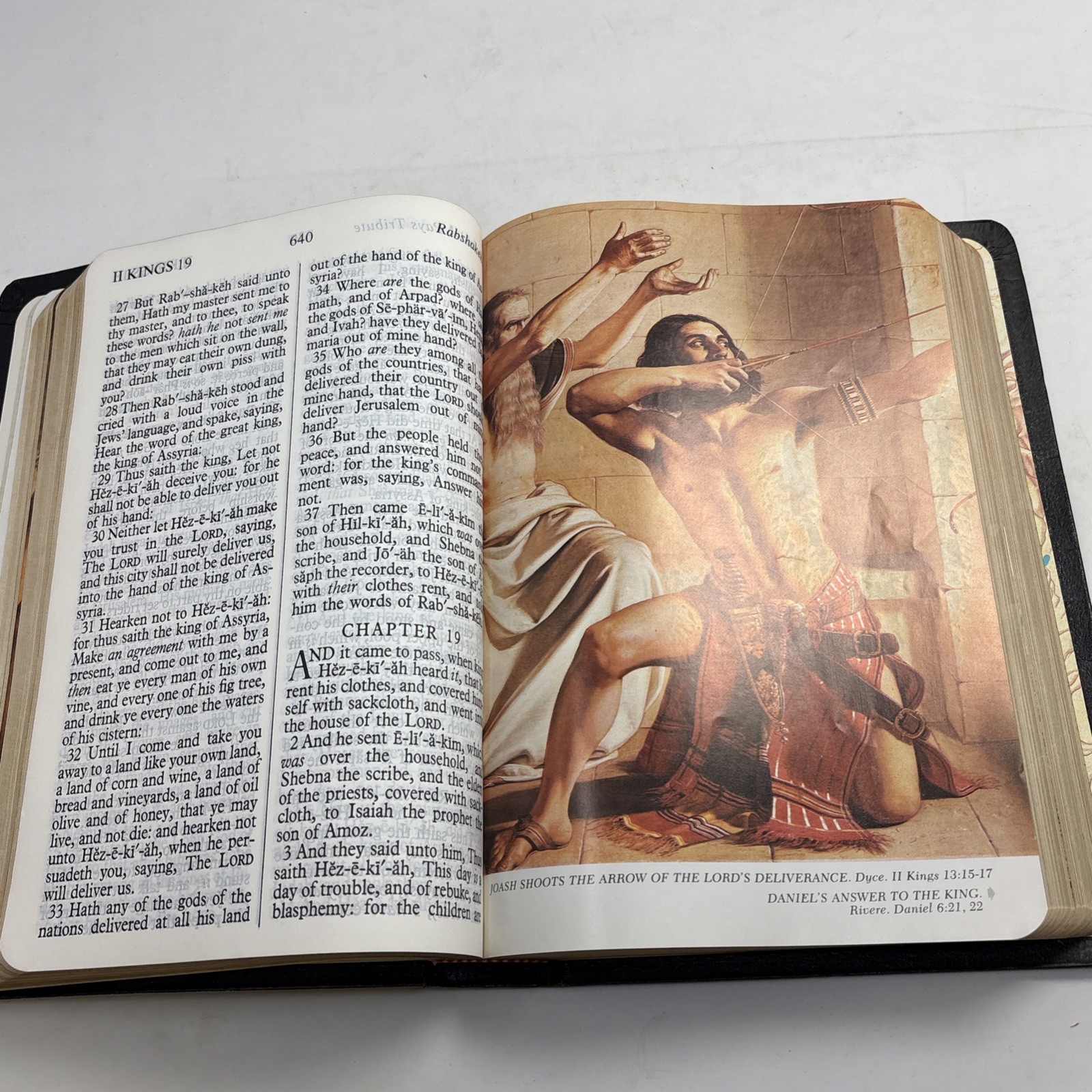 1973 NEW Regency Holy Bible KJV Giant Print Red Letter Edition Black CLEAN