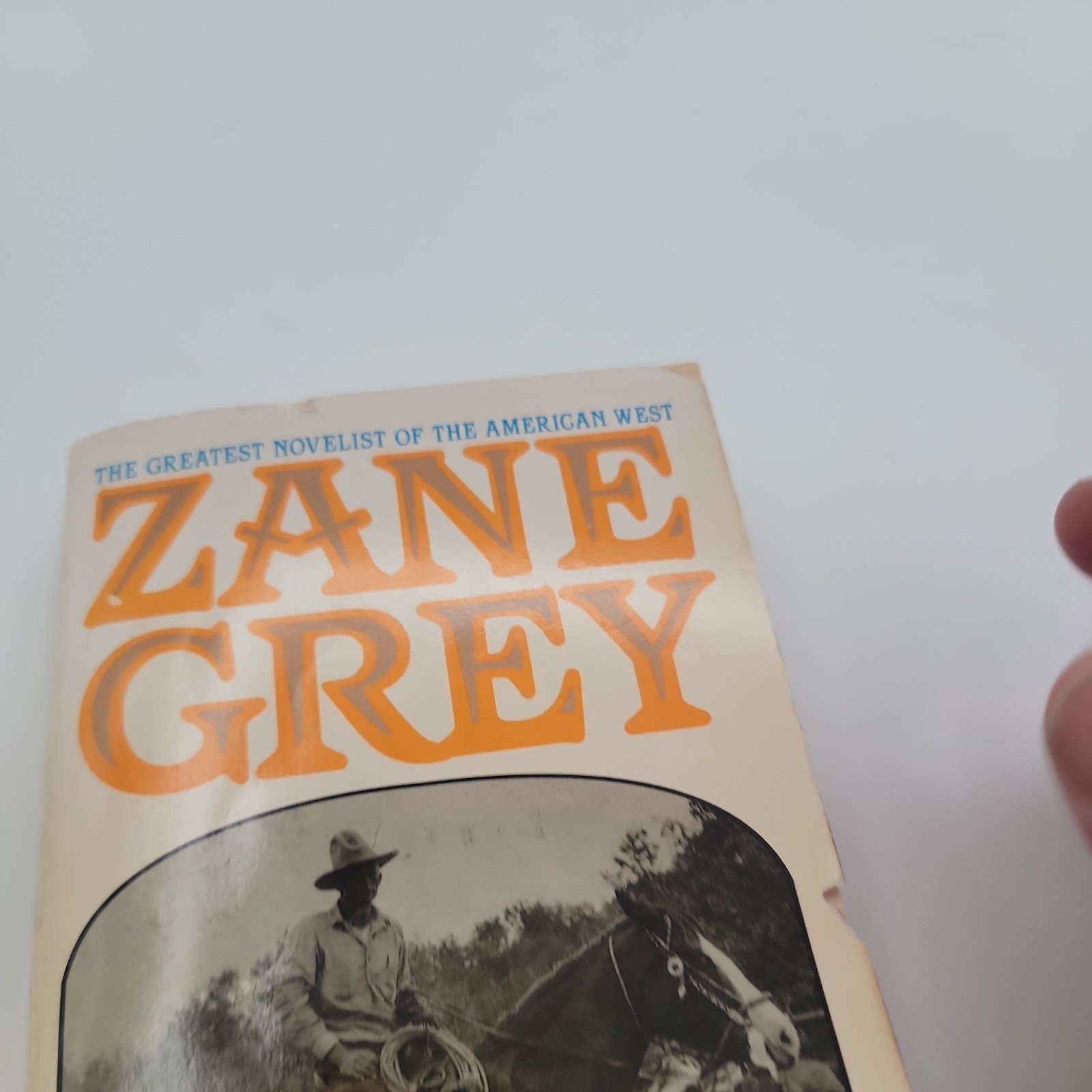 Zane Grey Western Paperback Book Lot of 7 Vintage Frontier Adventure Good