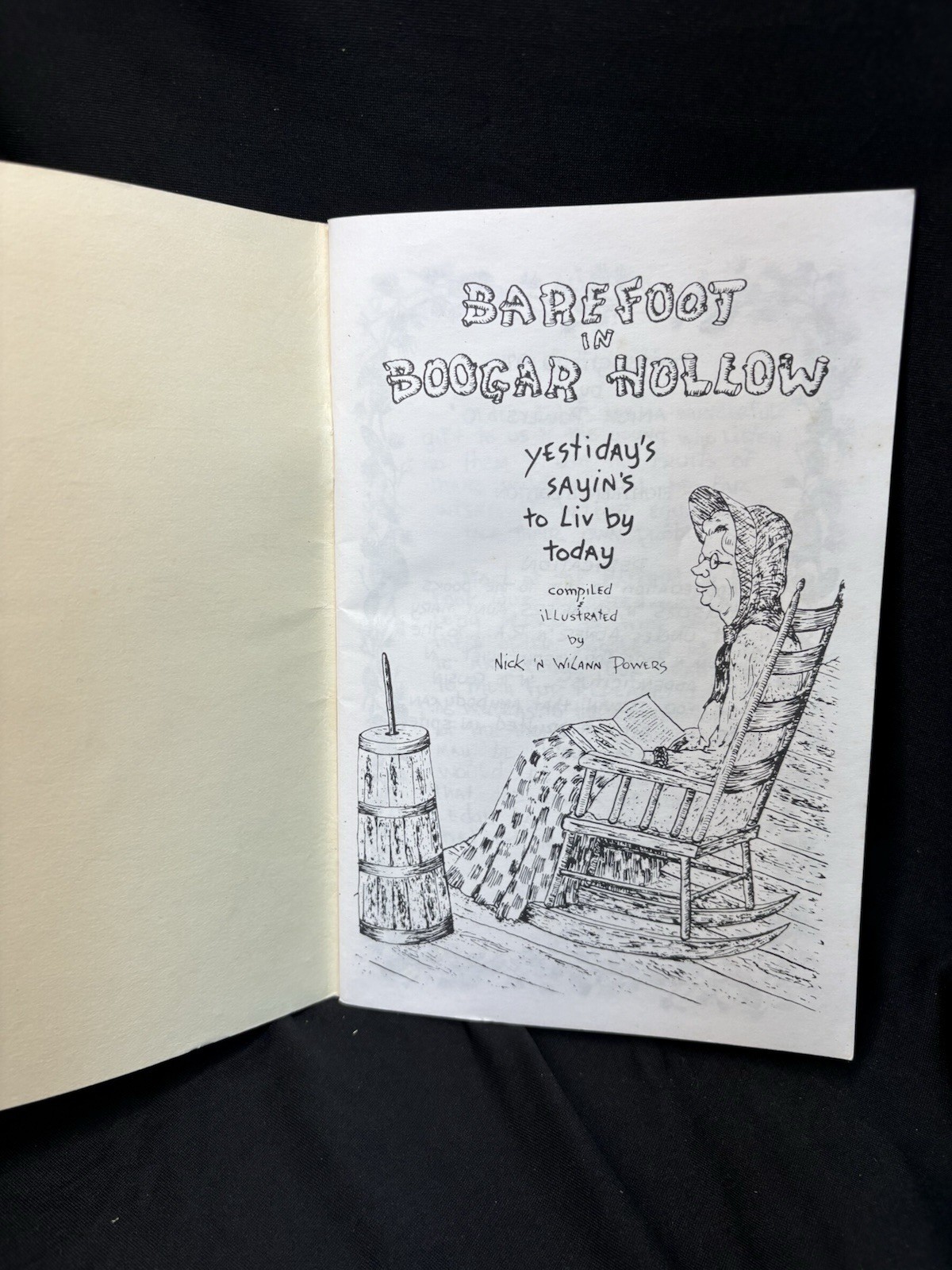 Barefoot in Boogar Hollow 18th Ed Paperback Nick & Wilann Powers 1971