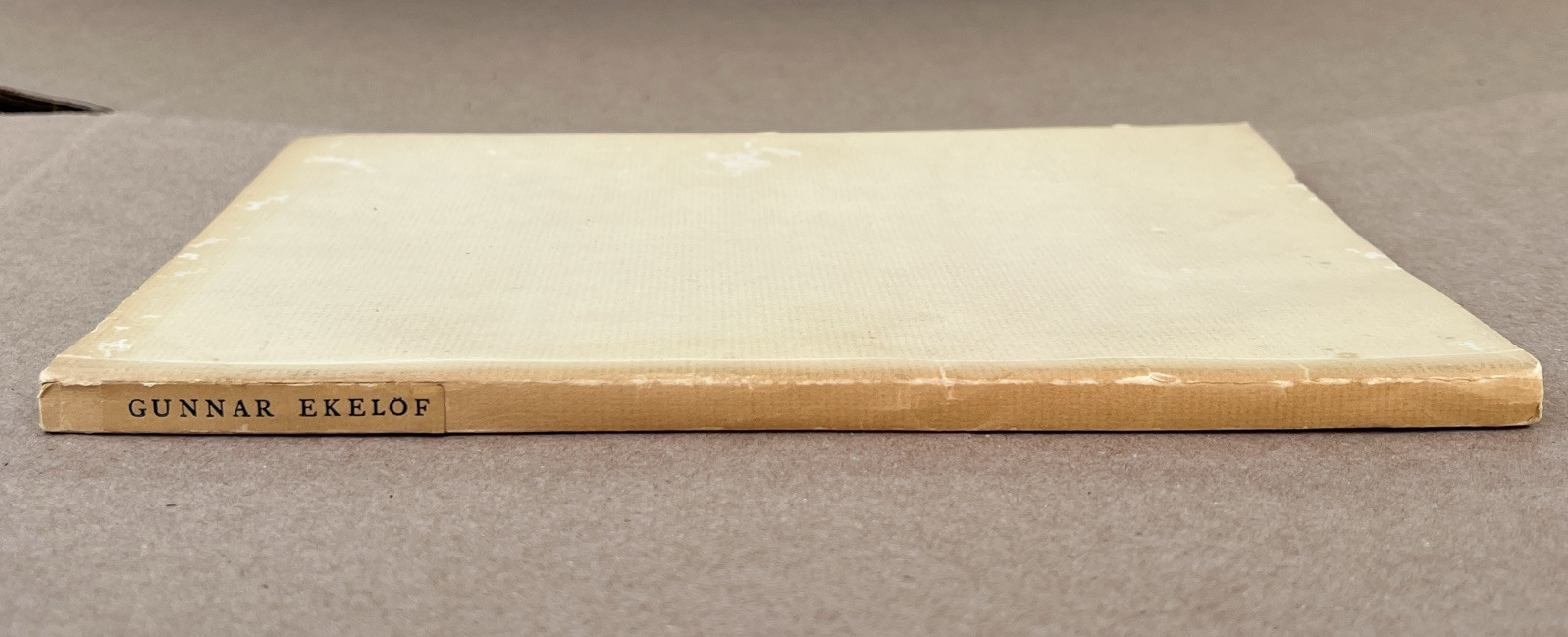 SWEDISH ENGLISH Poems Gunnar Ekelöf 1976 trans. Brita Stendahl LIMITED PRINTING