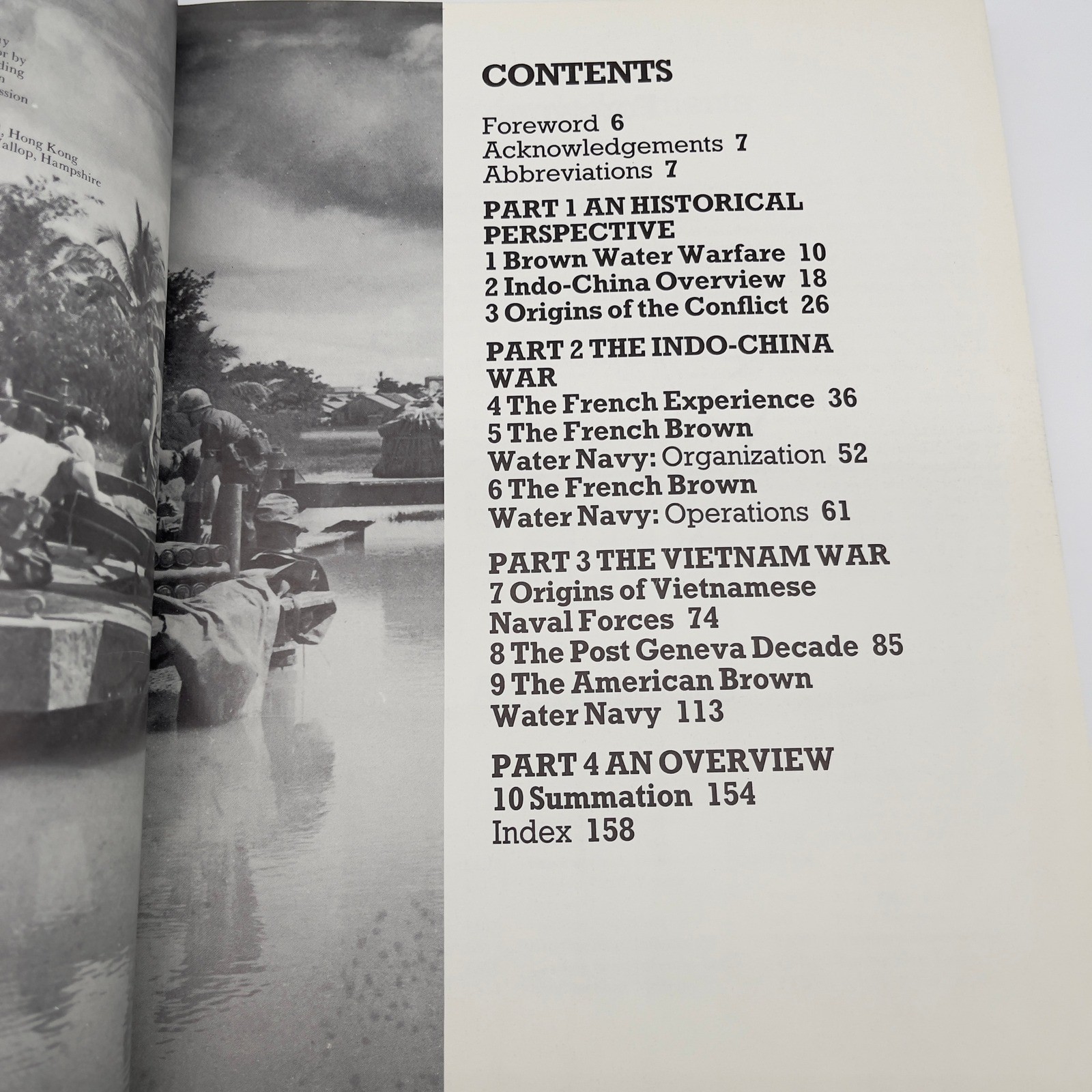 Vietnam River Warfare 1945-1975 Book Military History Vintage Blandford Press