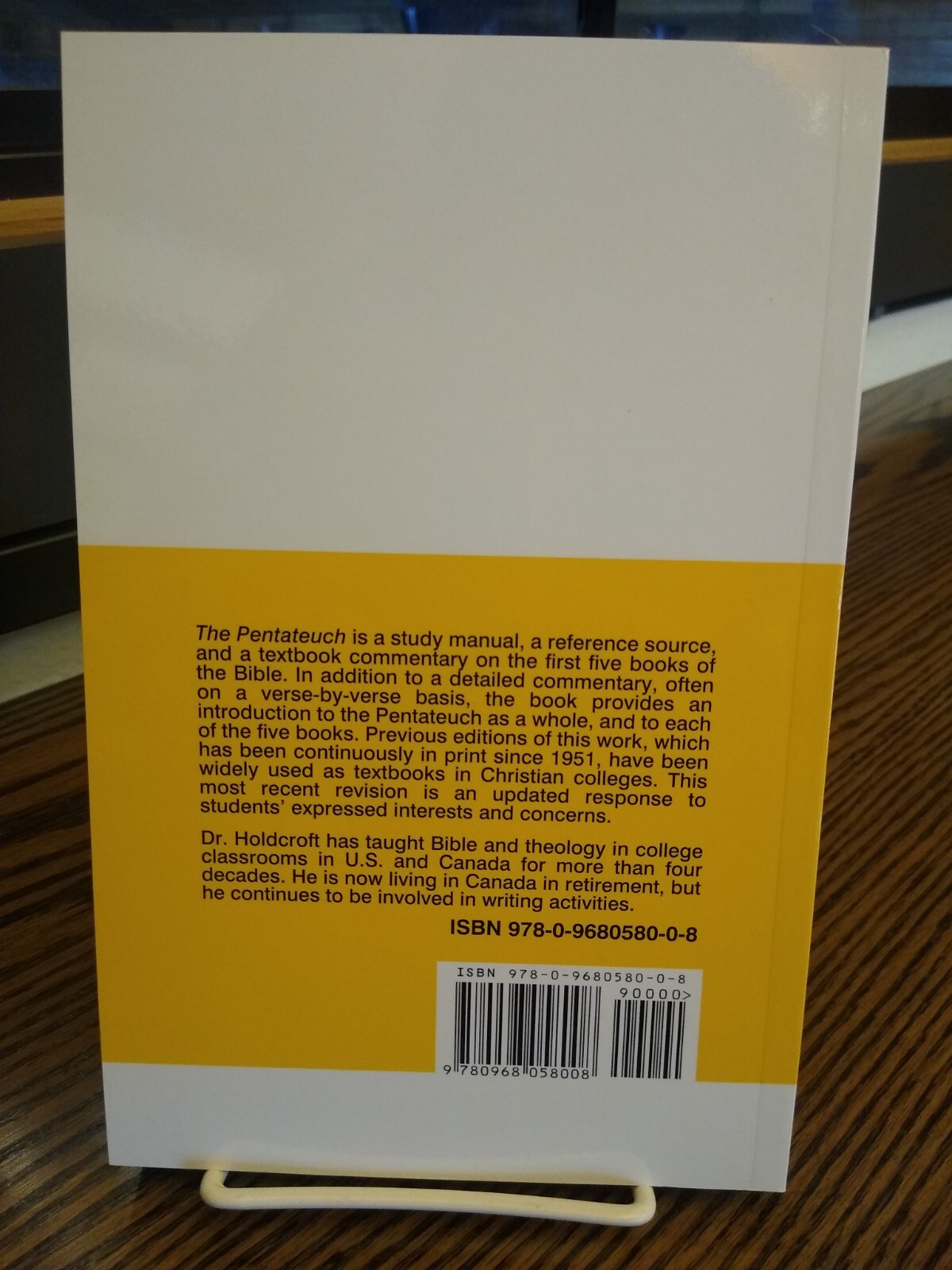 The Pentateuch by L. Thomas Holdcroft (Trade Paperback)