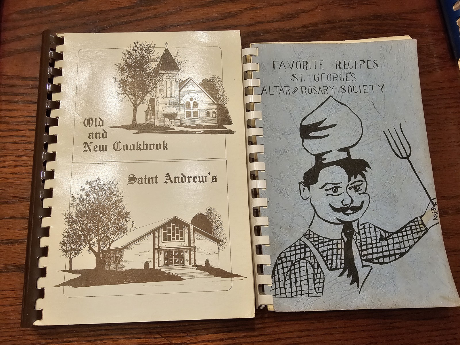 Vintage Lot 11 Midwest Church Community Cookbooks 1940s – 1970s Mich Iowa IL KY