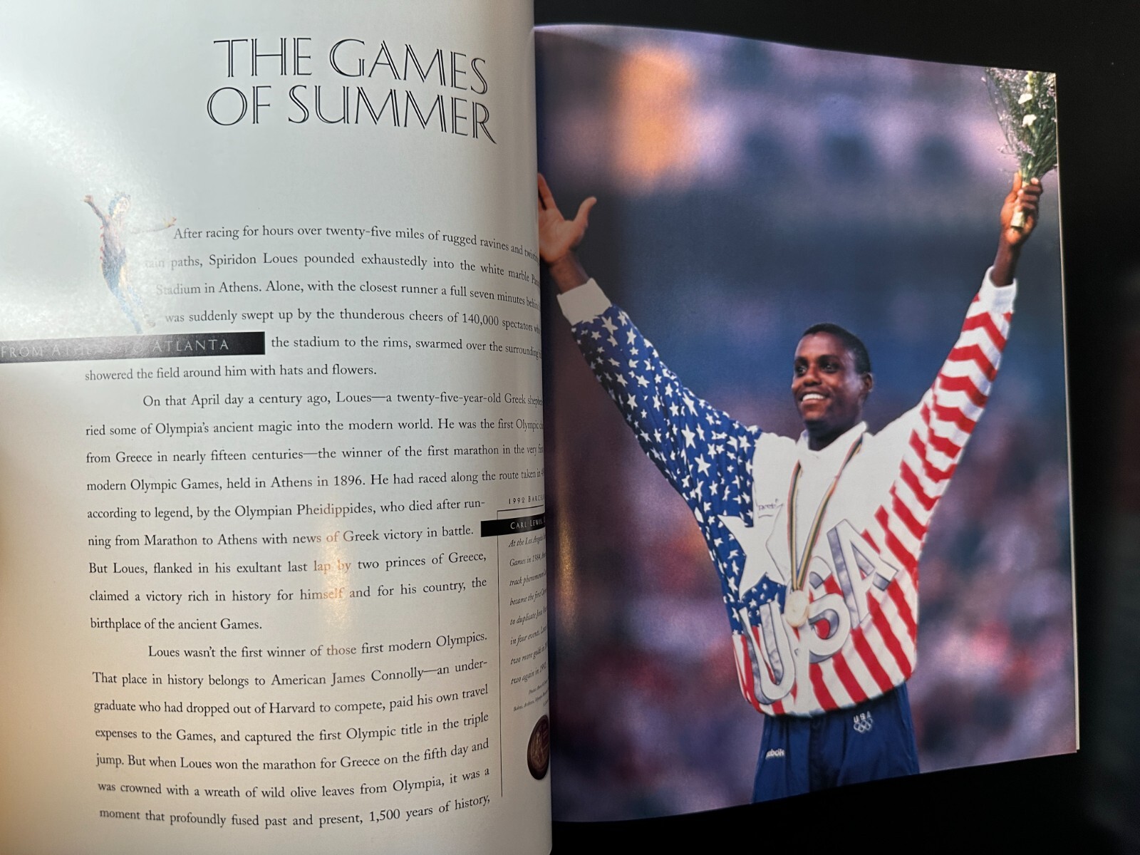 The Olympic Spirit 100 Years of the Games – 1995 – Jumbo Paperback – 180 Pages