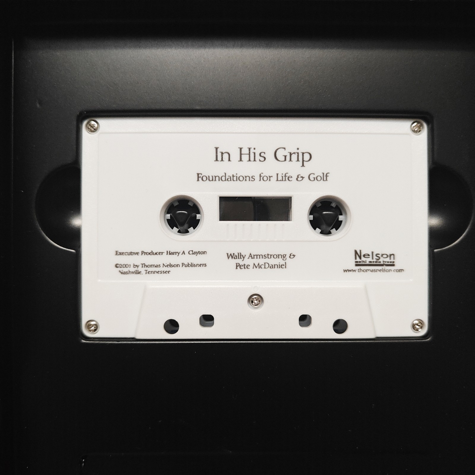 In His Grip (EZ Lesson Plan) Life & Golf By Wally Armstrong (VHS, Paperback SET)