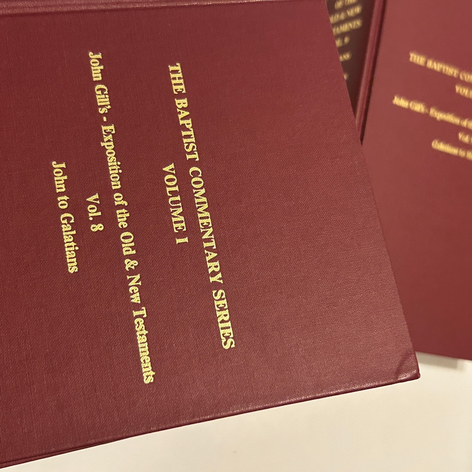 John Gill Exposition of the Old & New Testaments 9 Volume Commentary Complete