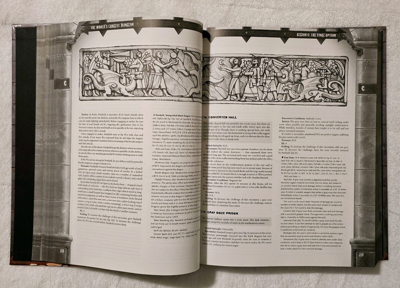 The World’s Largest Dungeon NO MAP 840 Pages NO MAP Jim Pinto Dungeons & Dragons