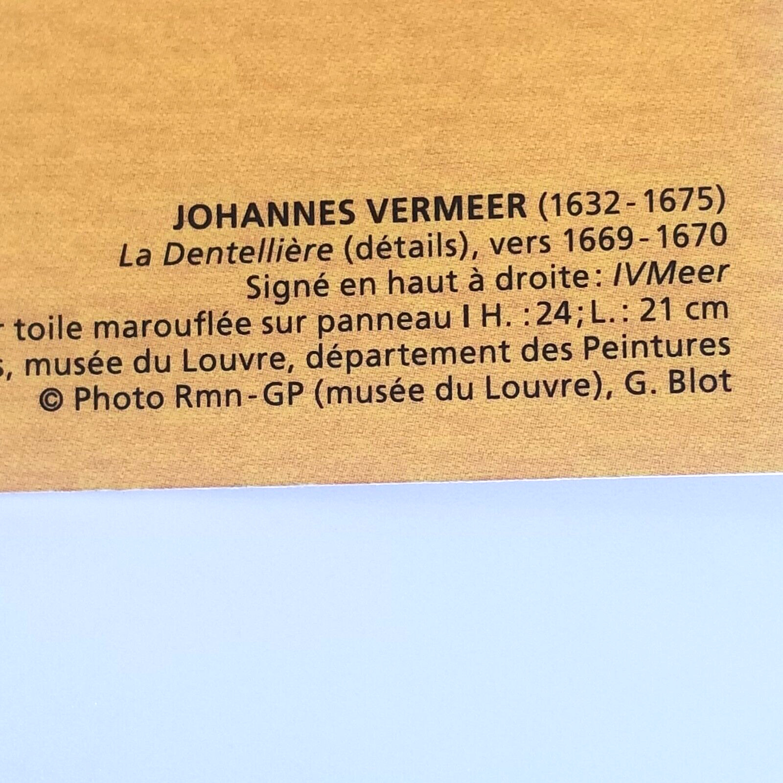 Vermeer The Lacemaker Painting Small Lined Notebook Louvre Museum 56 Blank Pages