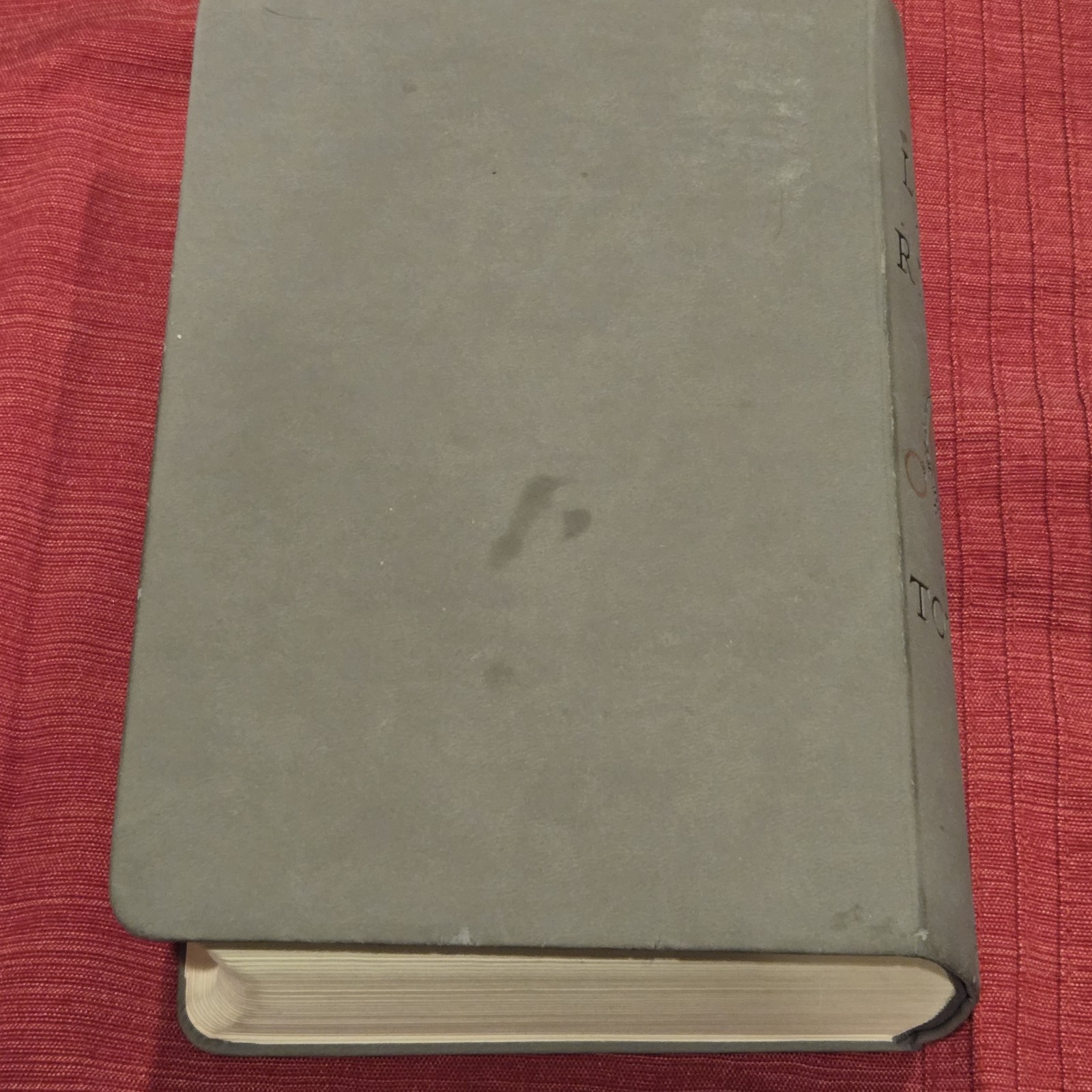 THE LORD OF THE RINGS Deluxe Edition by J.R.R. Tolkien Faux Leather Bound