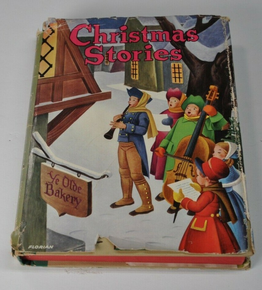 1951 Christmas Stories Charles Dickens Chimes Whitman Publishing HC/DJ