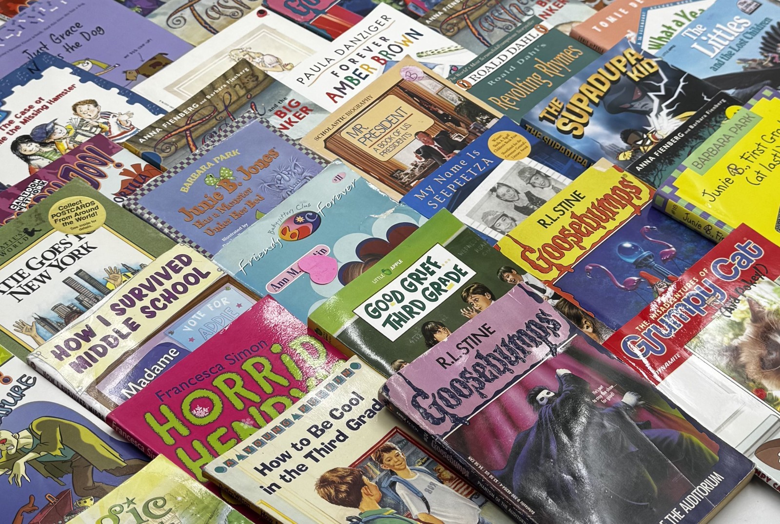 Bulk/Huge Lot of 50 of Children’s Kids Chapter Books – Random – Free Shipping!