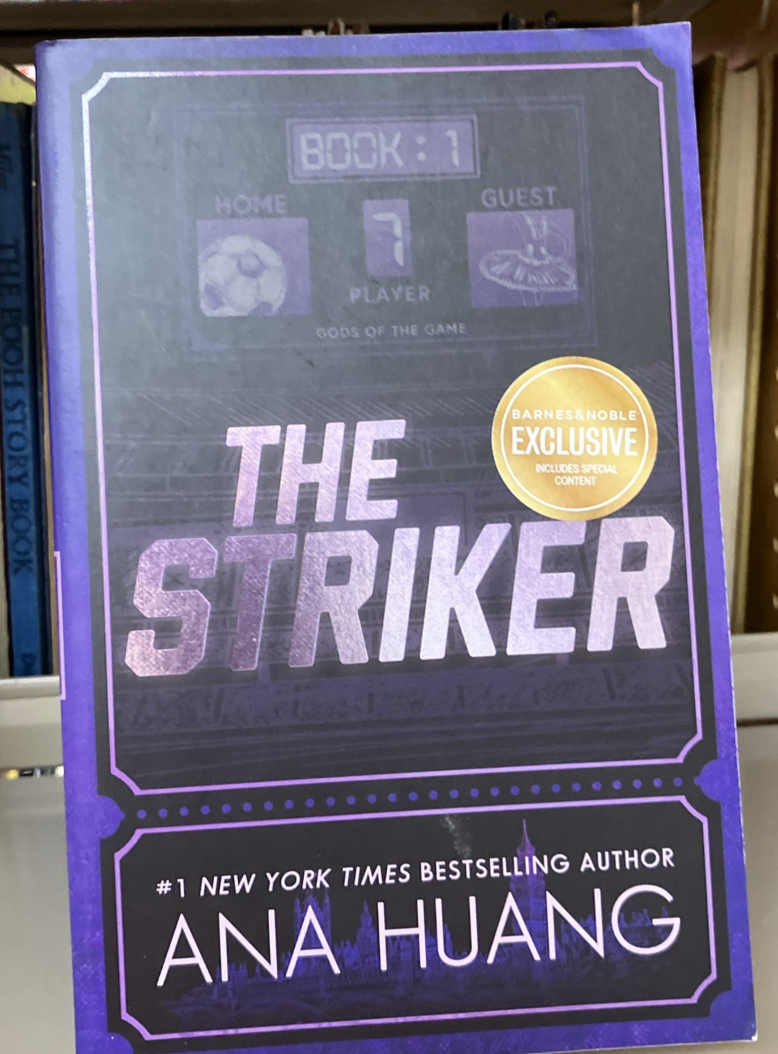 The Striker Premier Romance Ana Huang Barnes & Noble Exclusive Edition (2024 PB)