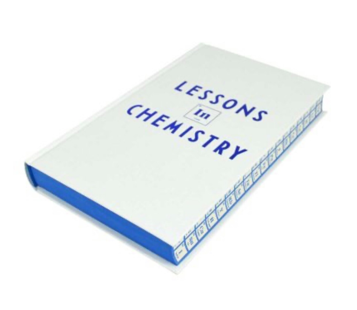 SIGNED Lessons in Chemistry by Bonnie Garmus WATERSTONES HC 1/2 ~STENCILED EDGE