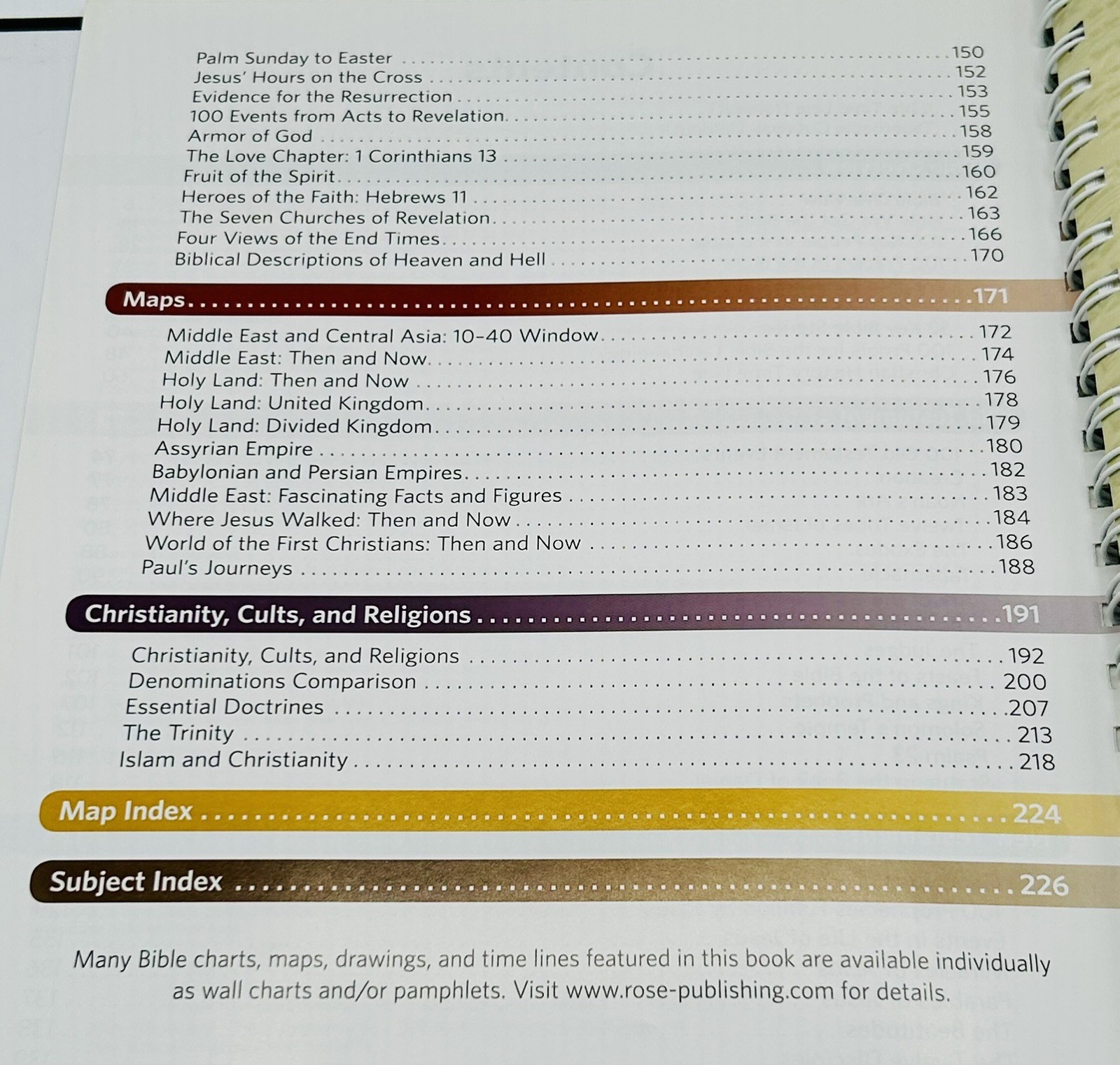 Rose Book of Bible Charts, Maps & Timelines 10th Anniversary Expanded Edition