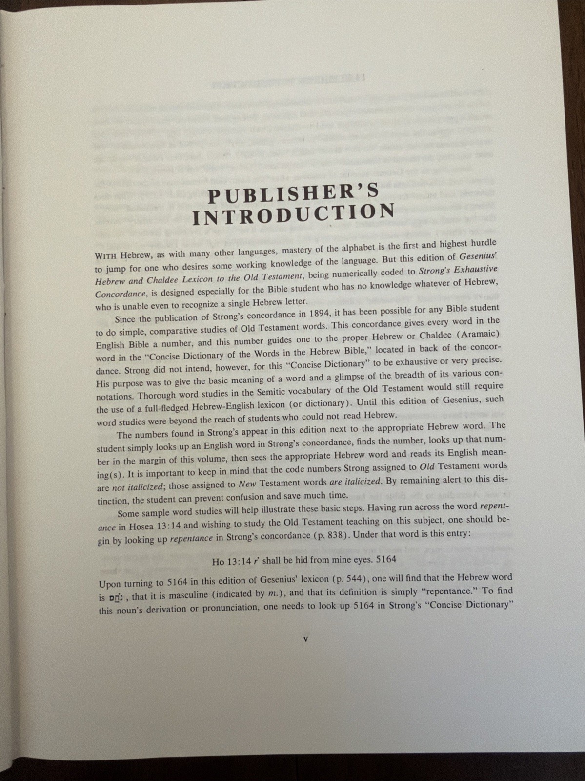 GESENIUS‘ HEBREW AND CHALDEE LEXICON TO THE OLD TESTAMENT SCRIPTURES BAKER 1988