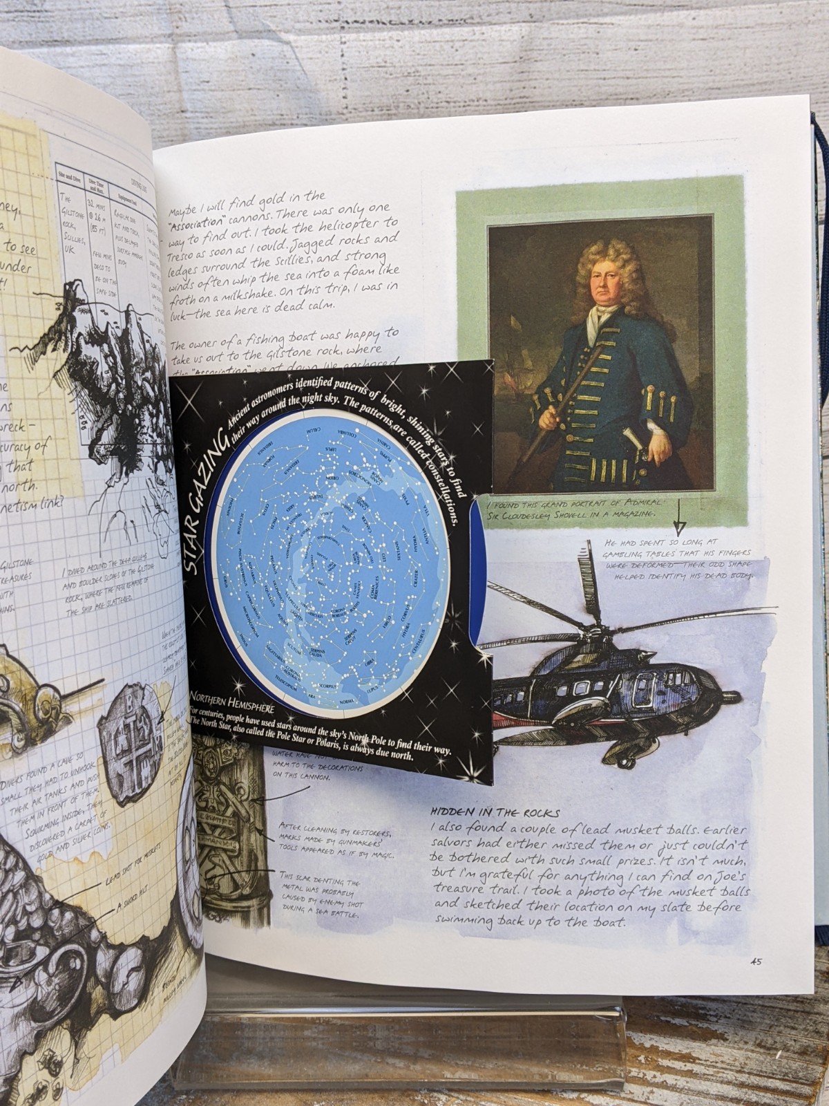 Duncan Cameron’s Shipwreck Detective With Compass & Dive Log HC
