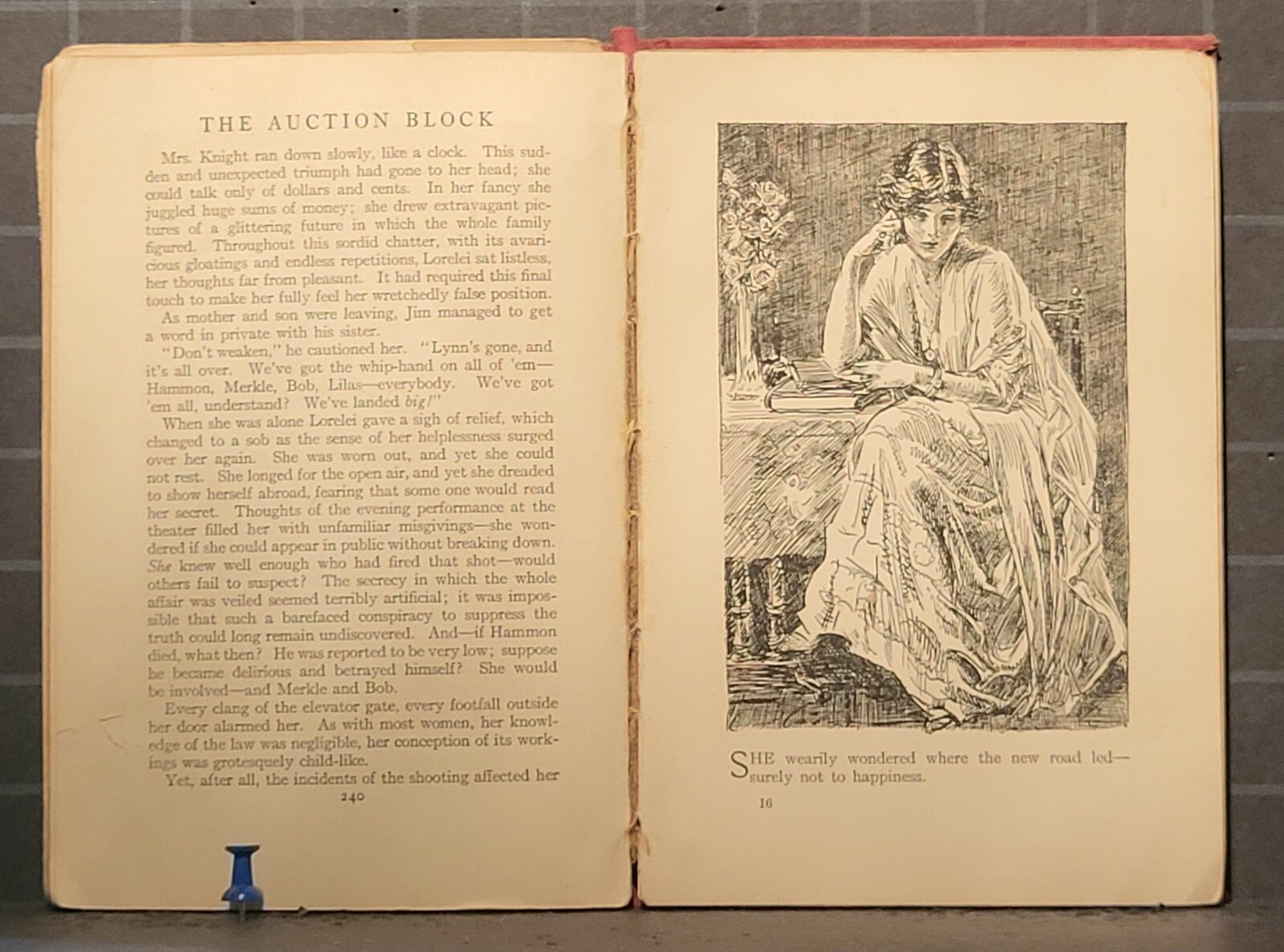 The Auction Block : A Novel of New York Life by Rex Beach 1914 Hardcover 2292