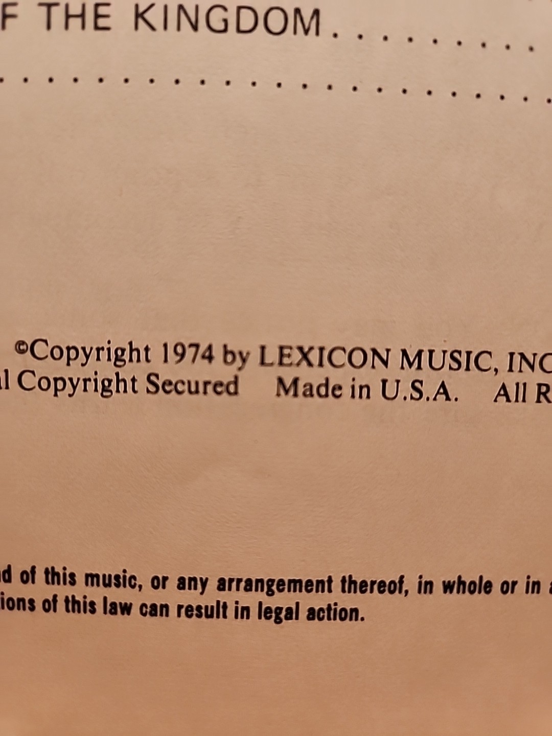 Vtg 1974 If My People Songbook Worship Lexicon Jimmy Carol Owens Christian Music