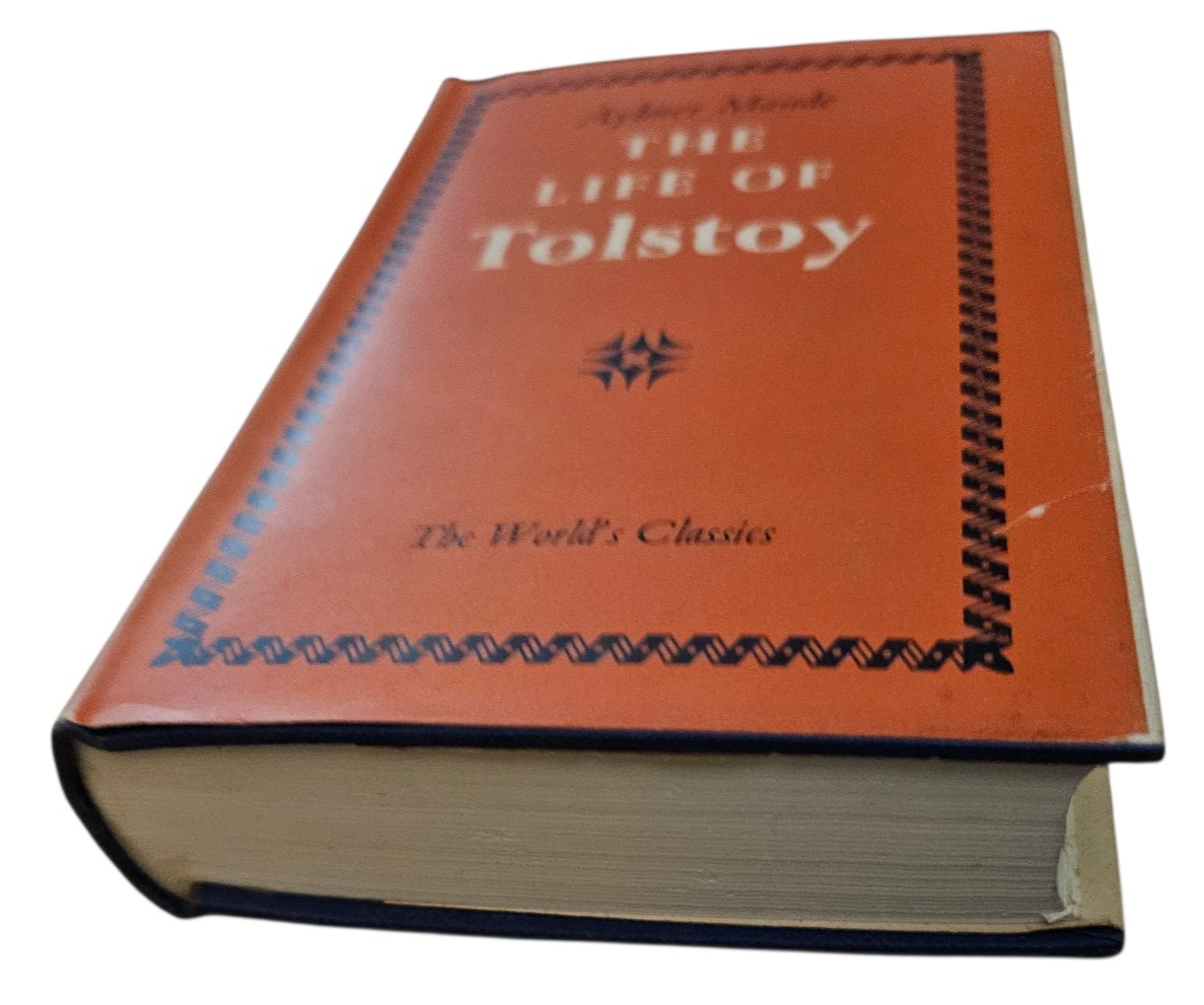 Vintage The Life of Leo Tolstoy Aylmer Maude 383 World’s Classics Oxford HC 1953