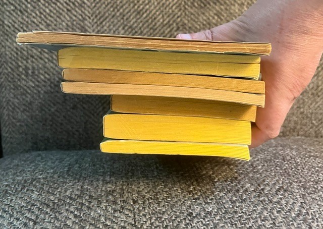 Lot of 7 Vintage Scholastic Chapter Books 1960’s- 1970’s girls interest