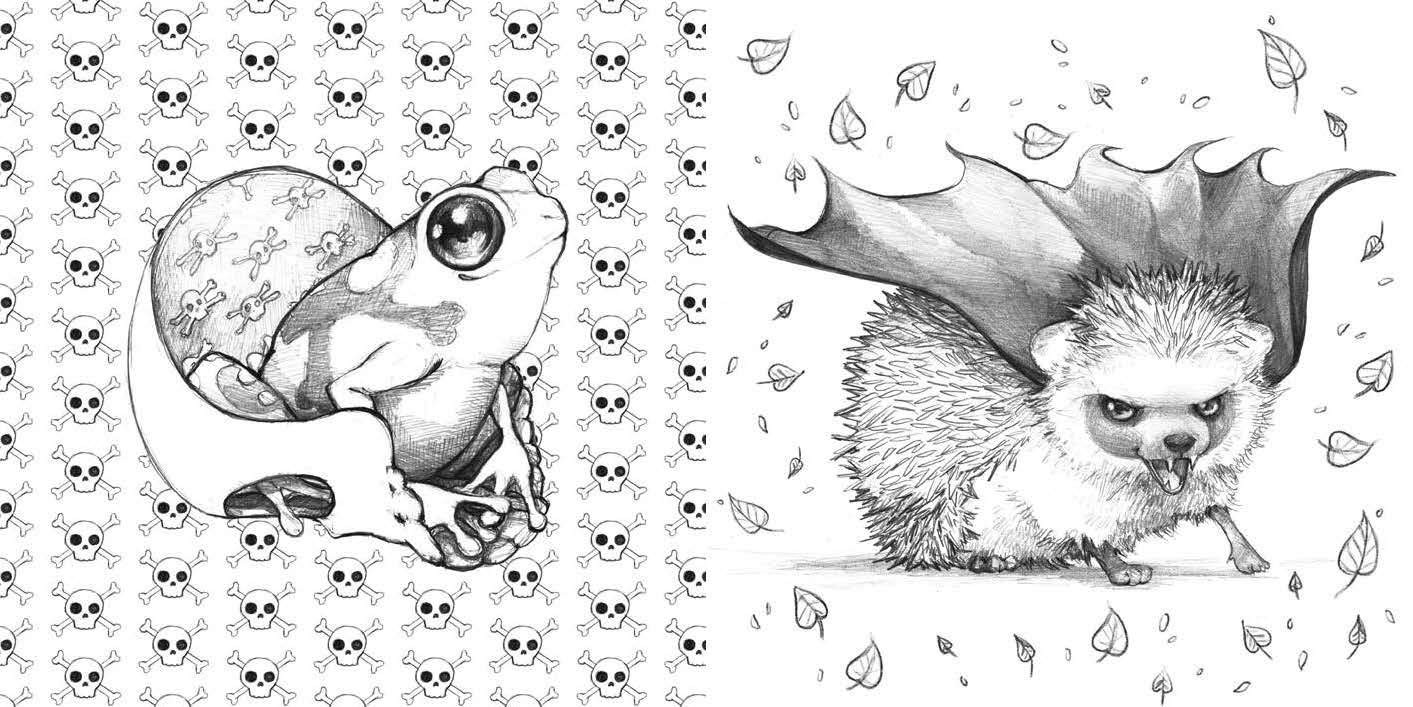 Pop Manga Cute and Creepy Coloring Book, d’Errico, Camilla, New Book