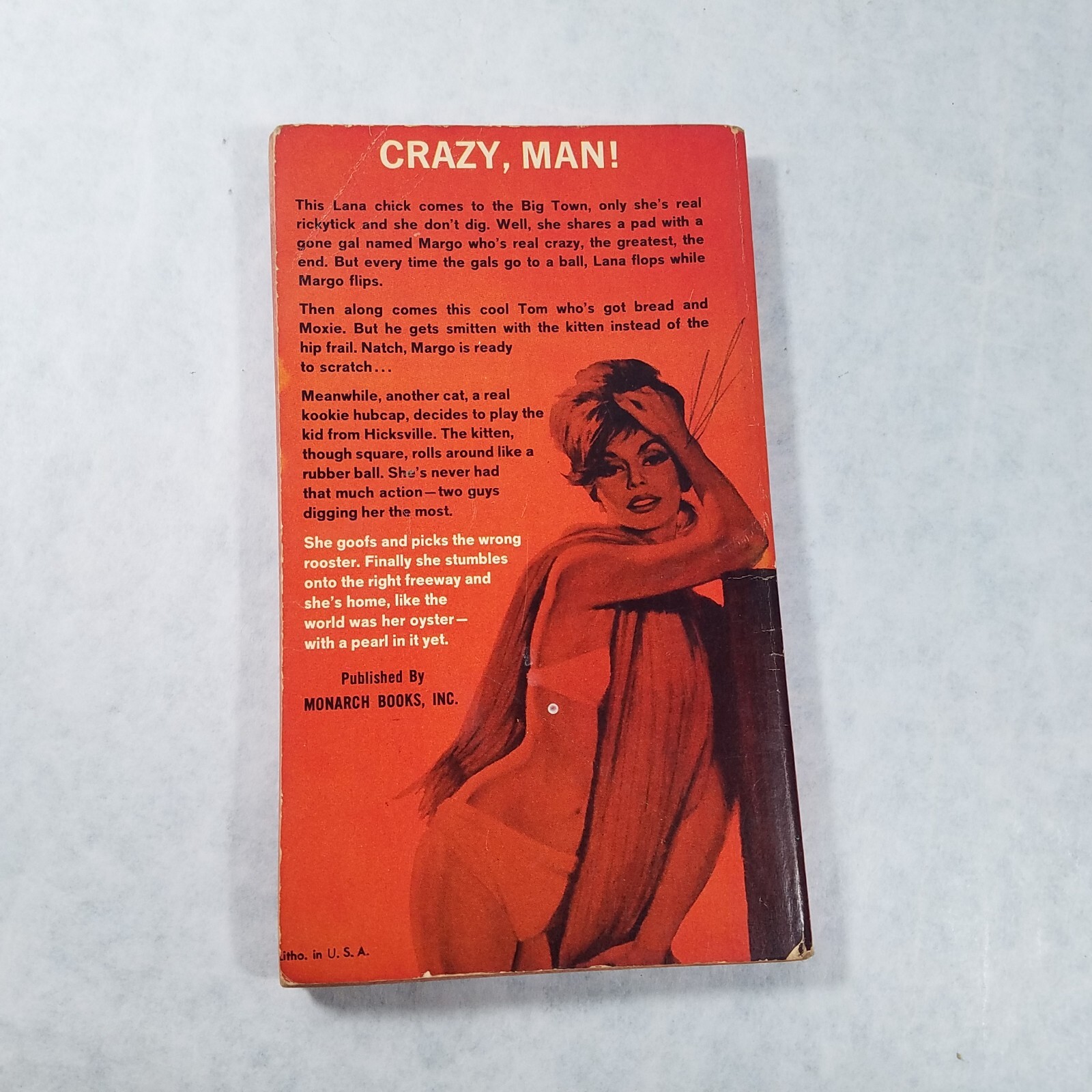 LANA – 1963 Vintage Paperback by Monica Haviland – Monarch #373