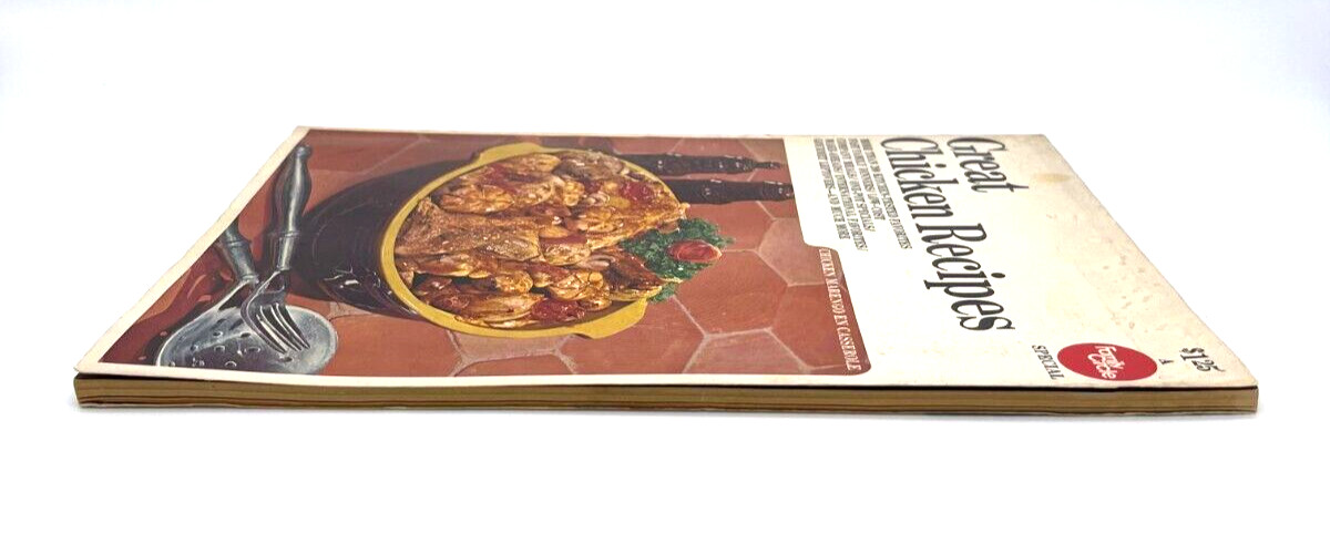 Family Circle Great Chicken Recipes Cookbook Vintage 1969-168 pages. See Video