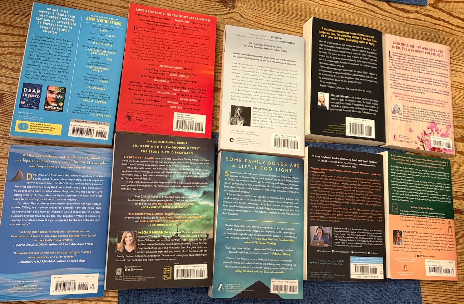 Lot of 10 Mixed Paperback Books from Various Authors