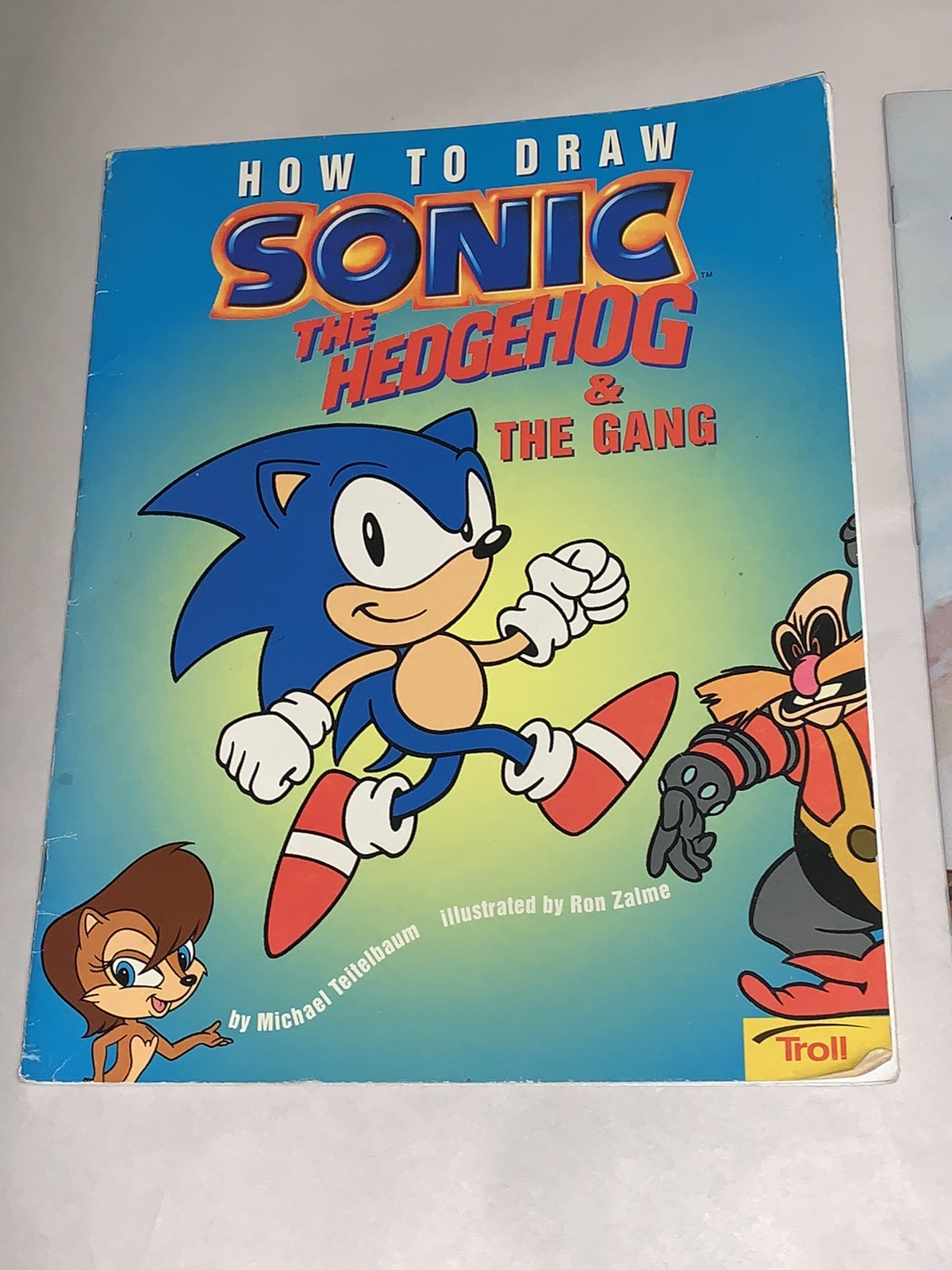 Dragon Ball GT How To Draw More Conrad Wells Sonic 2005 Anime Art Book Lot