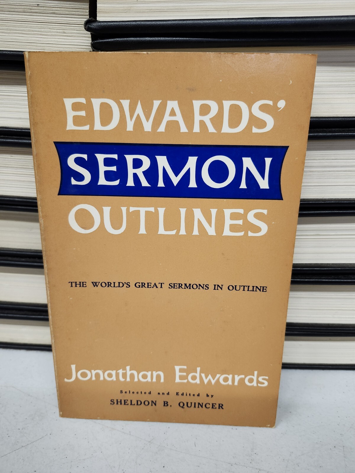 Edwards‘ Sermon Outlines 1971 Christian Preaching Theology Pastor Bible Study
