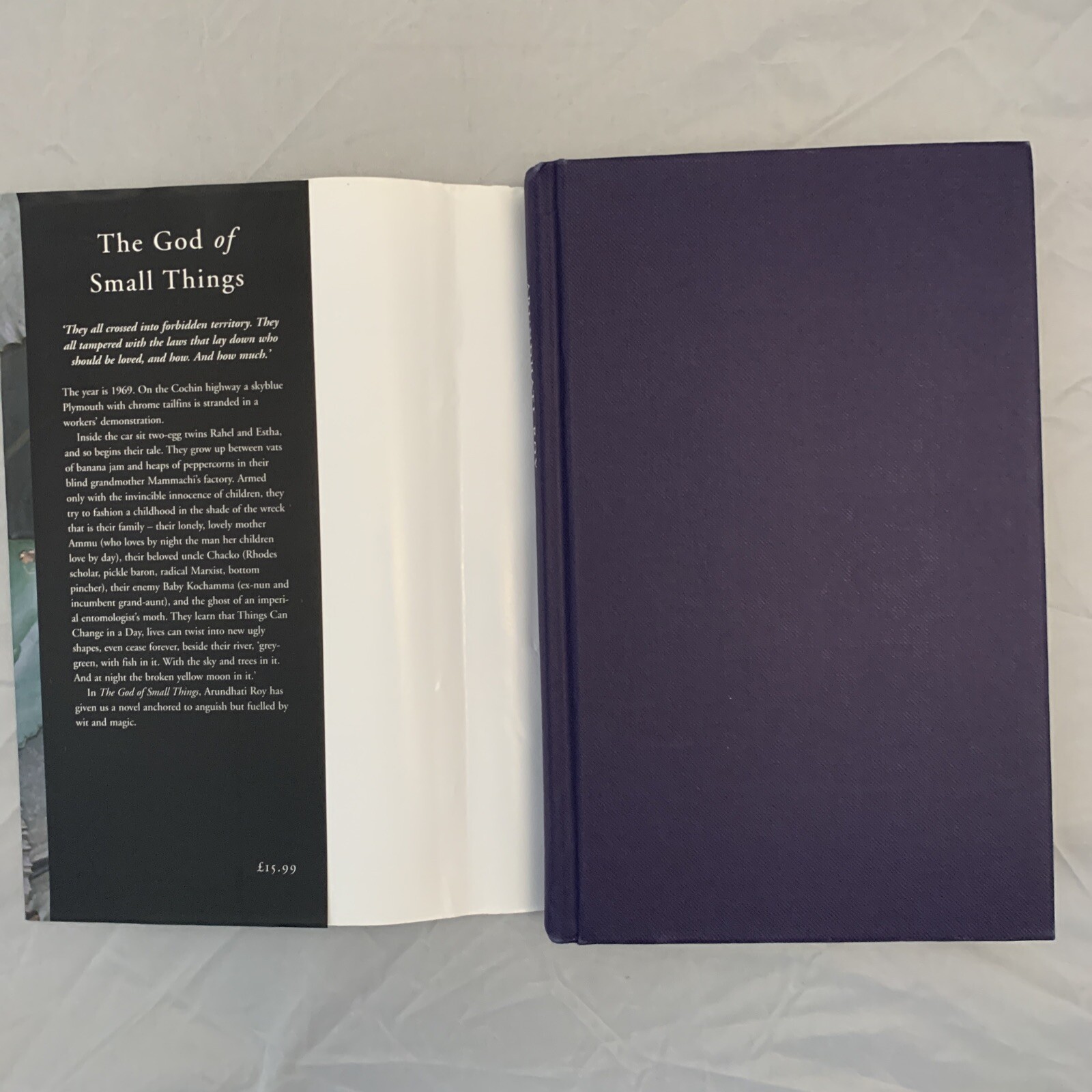 THE GOD OF SMALL THINGS – TRUE FIRST EDITION BY ARUNDHATI ROY RARE!