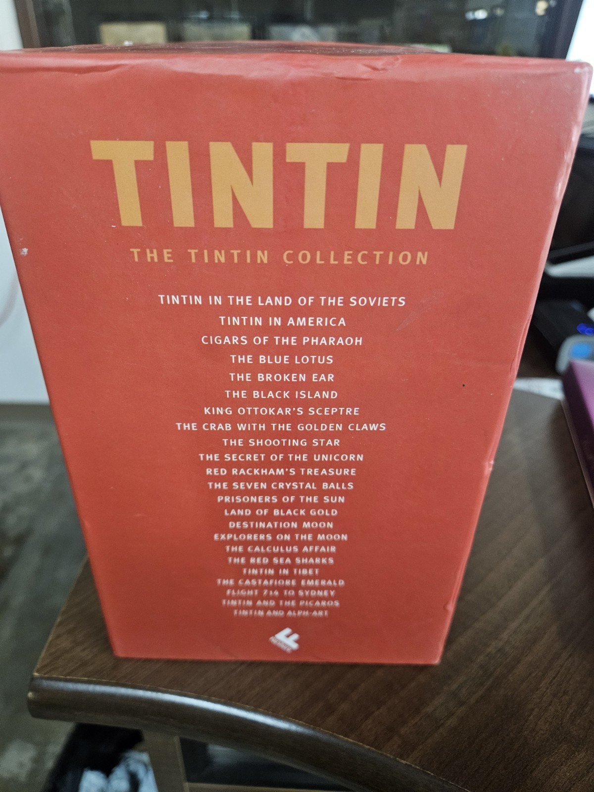 The Complete Adventures Of Tintin Collection 8 Books Box Gift Set By Herge NEW