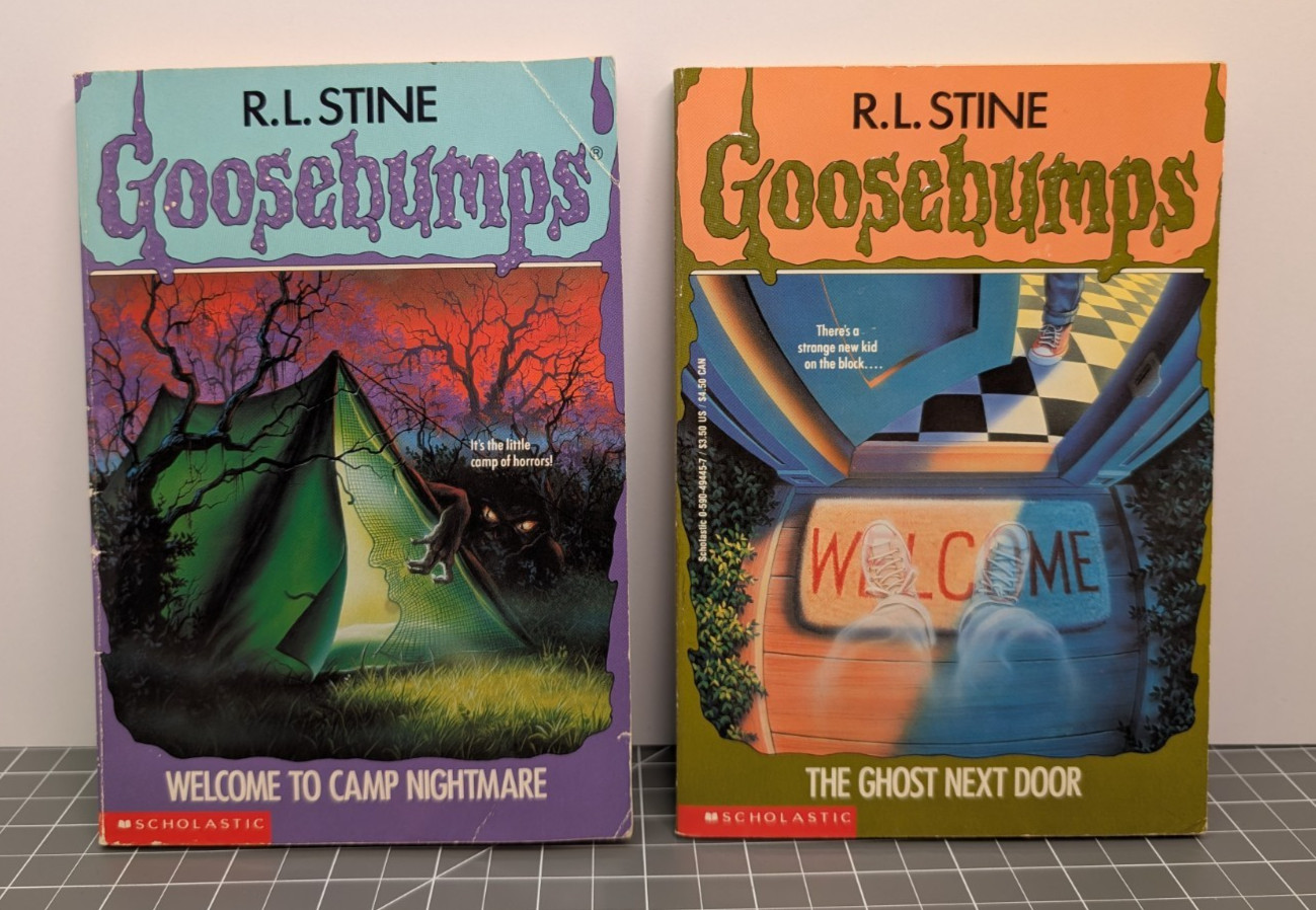 Lot of Goosebumps Vintage 1990s Books – Horror – Lot of 16 Books