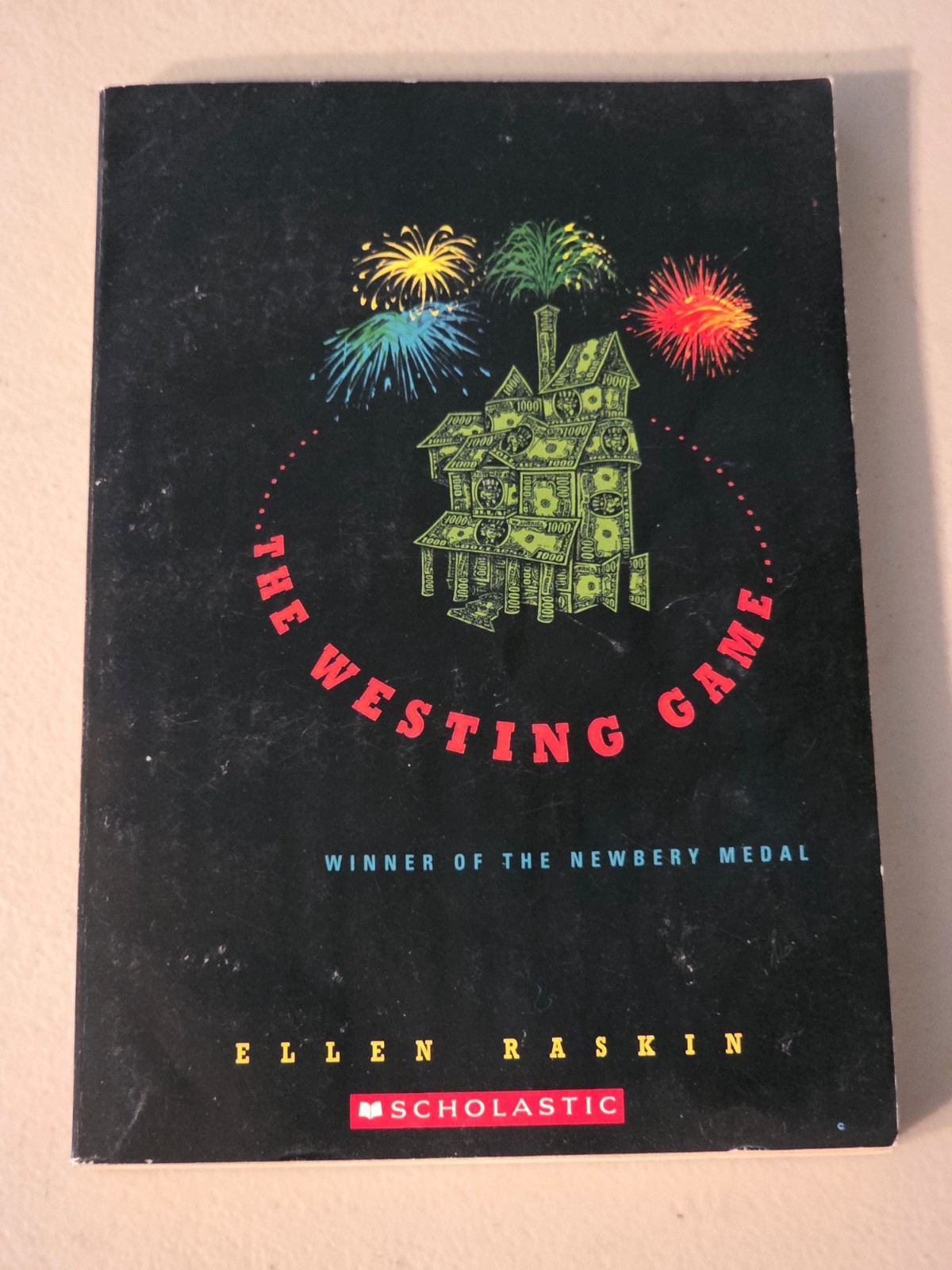 The Westing Game Ellen Raskin Newbery Medal Scholastic Paperback