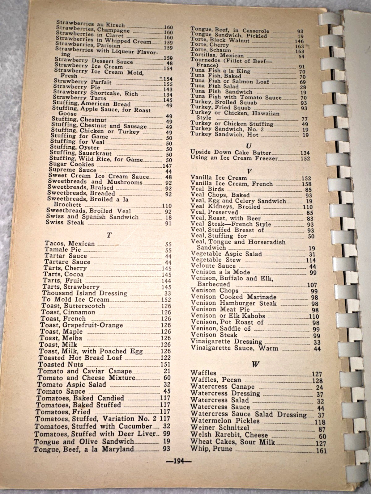 1949 Nebraska Storz Beer Cookbook Omaha6.5×9 inches 194pp 4th addition