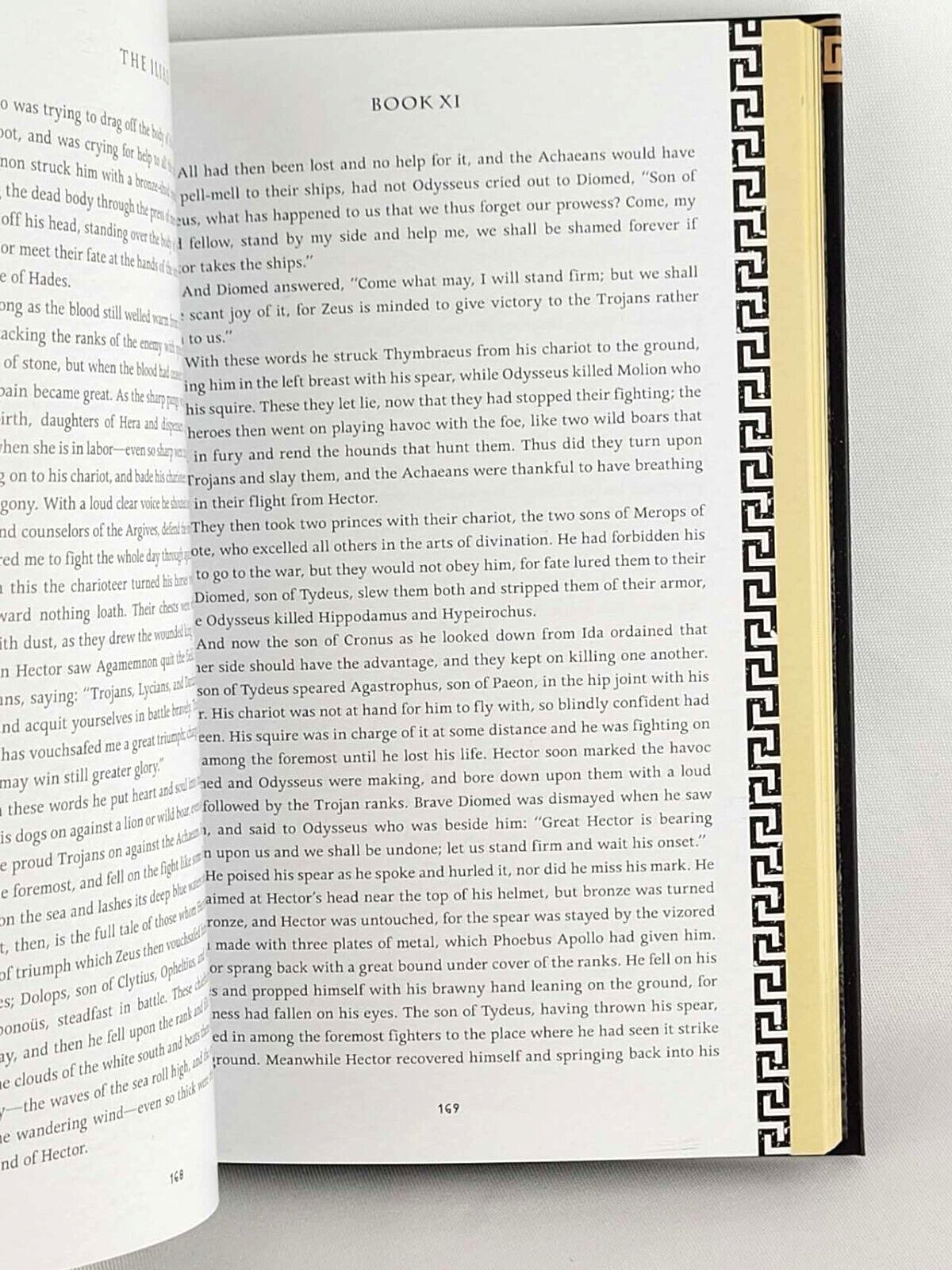 THE ILLUSTRATED ILIAD by Homer Deluxe Full-Color Hardcover Edition NEW