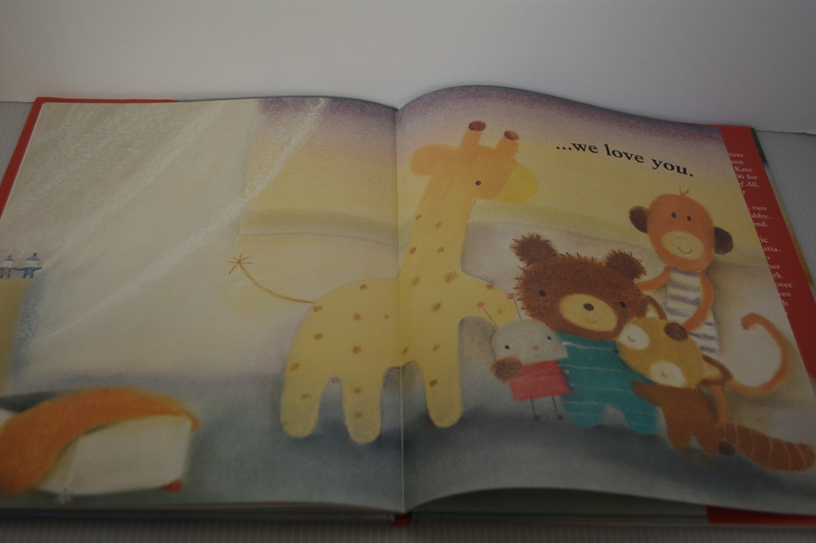 We Love You Children’s Picture Book David Conway Hardcover Kids Story Time