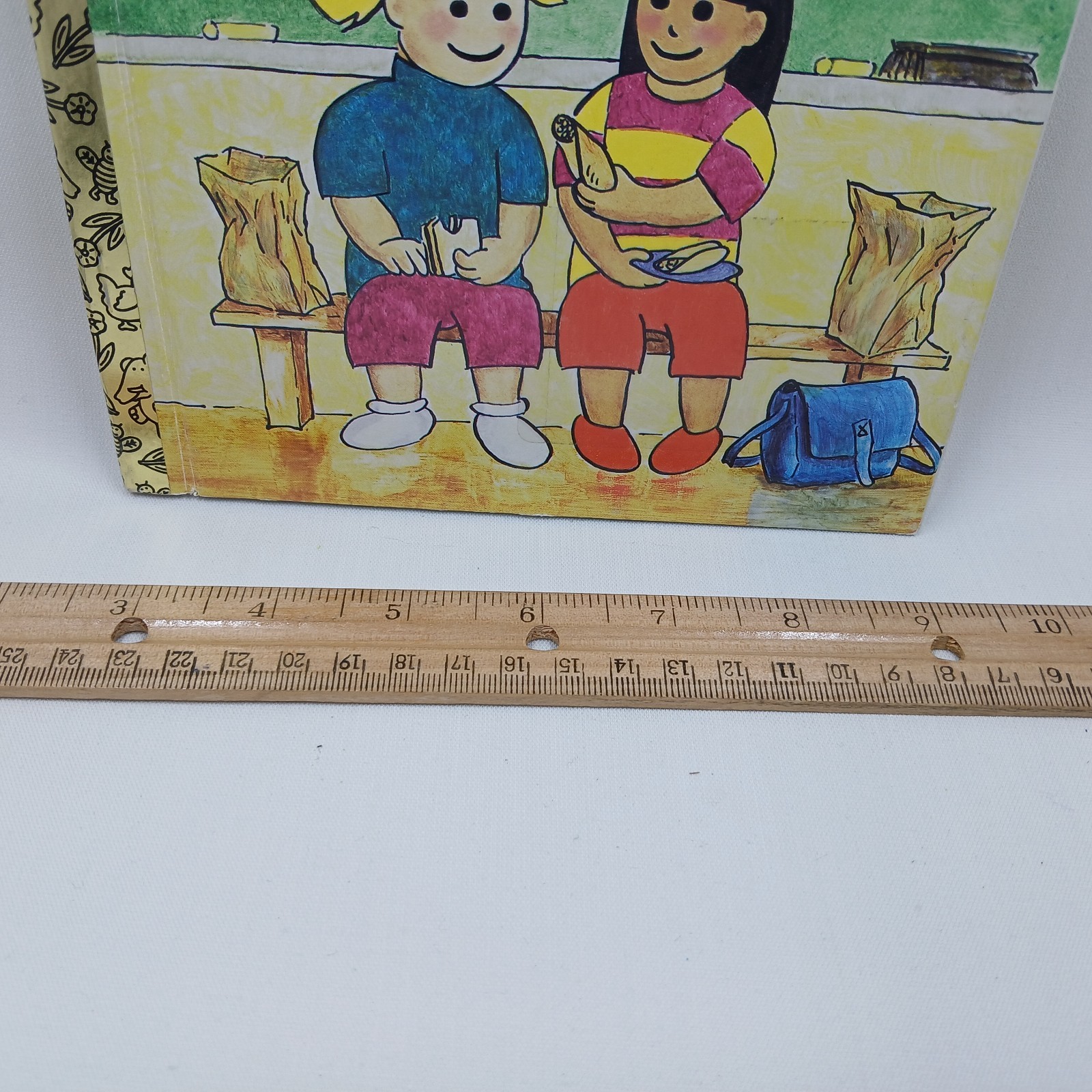 New Kid In School Vintage A Little Golden Book McKids Hardcover