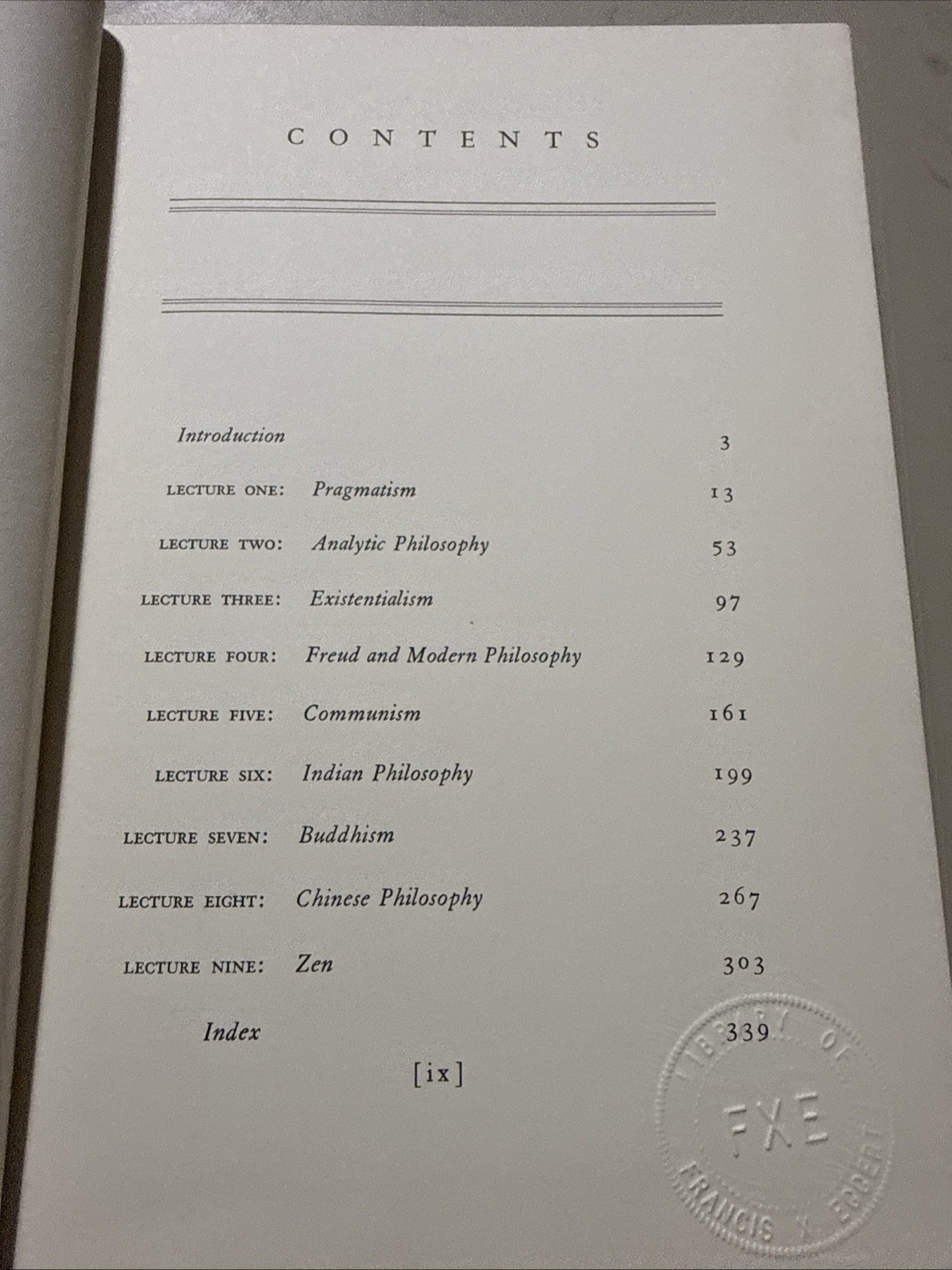 The New World of Philosophy by Abraham Kaplan [1st Printing 1963]